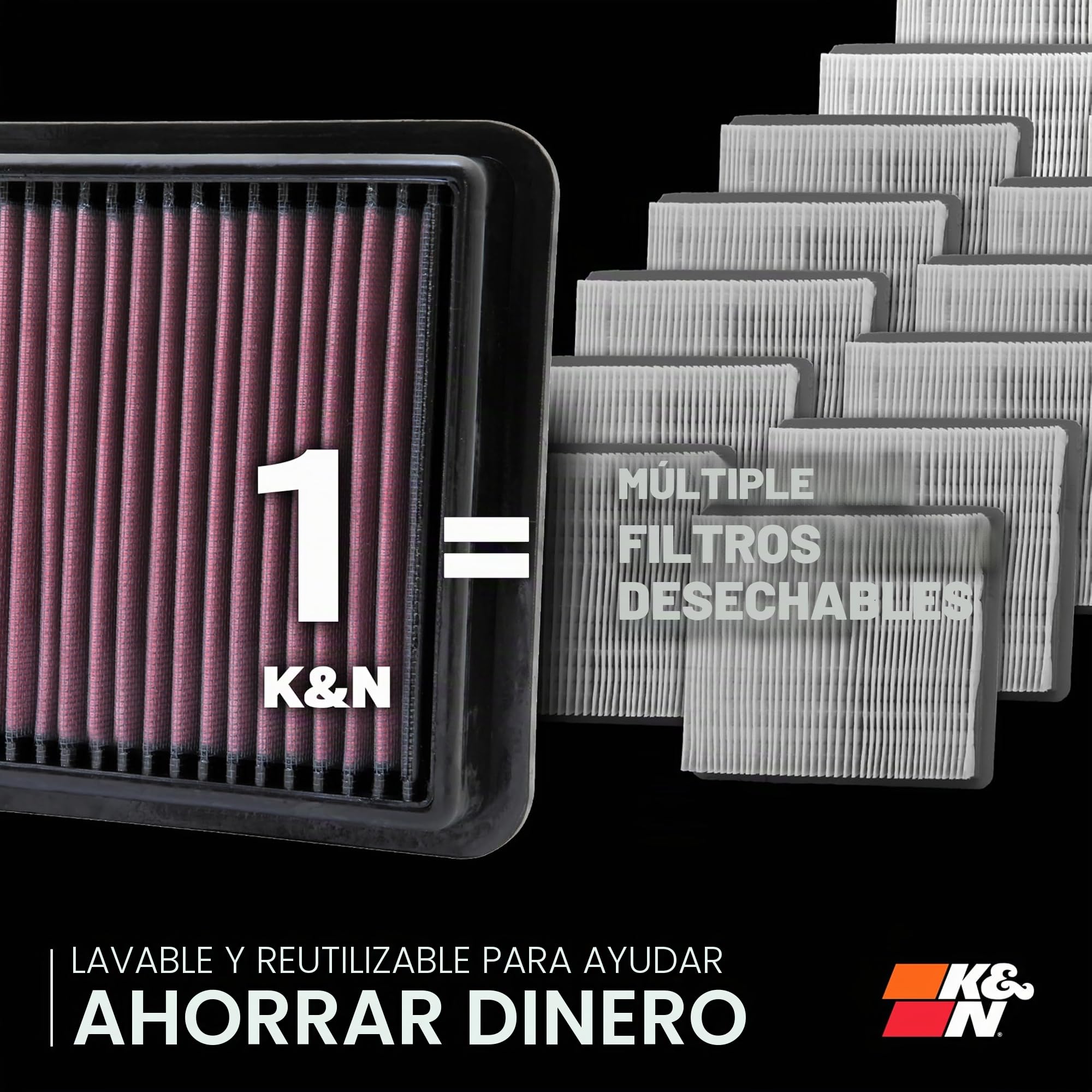 K&N 33-2399 Filtro de Aire Coche