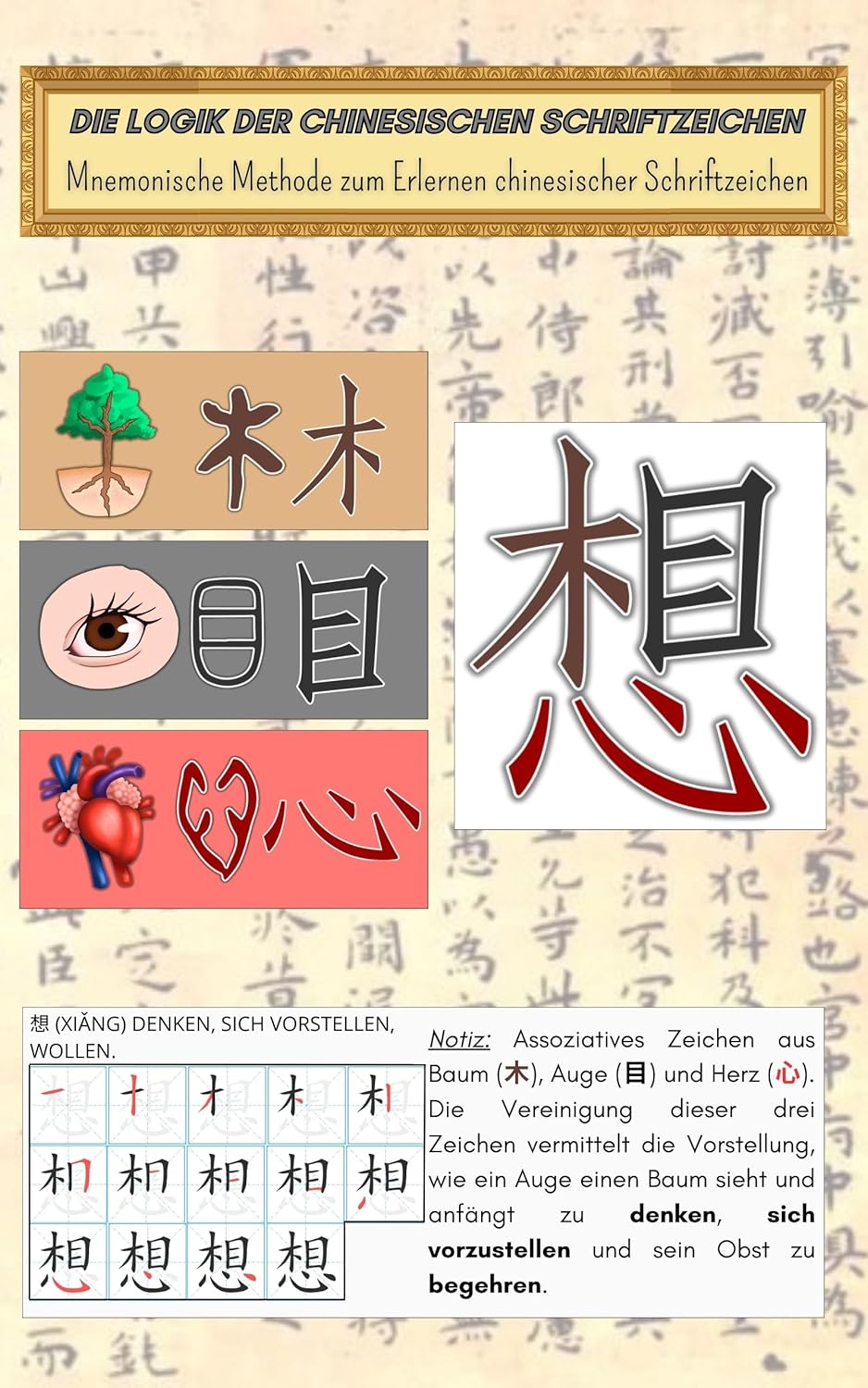 Die Logik der Chinesischen Schriftzeichen Mnemonische Methode zum