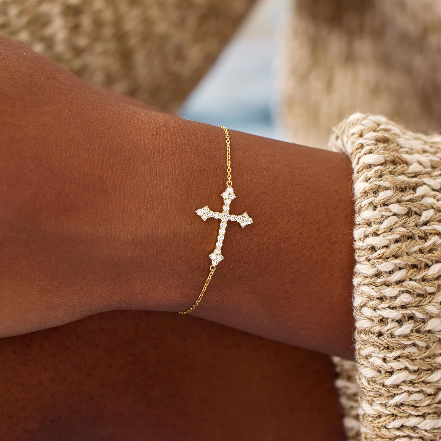 STORYJEWELLERY Birthday Gifts for Women, Wave Bracelet, Daughter Gifts, 30th 40th 50th 60th 70th Birthday Gift for Women, Daughter Bracelet - Image 4