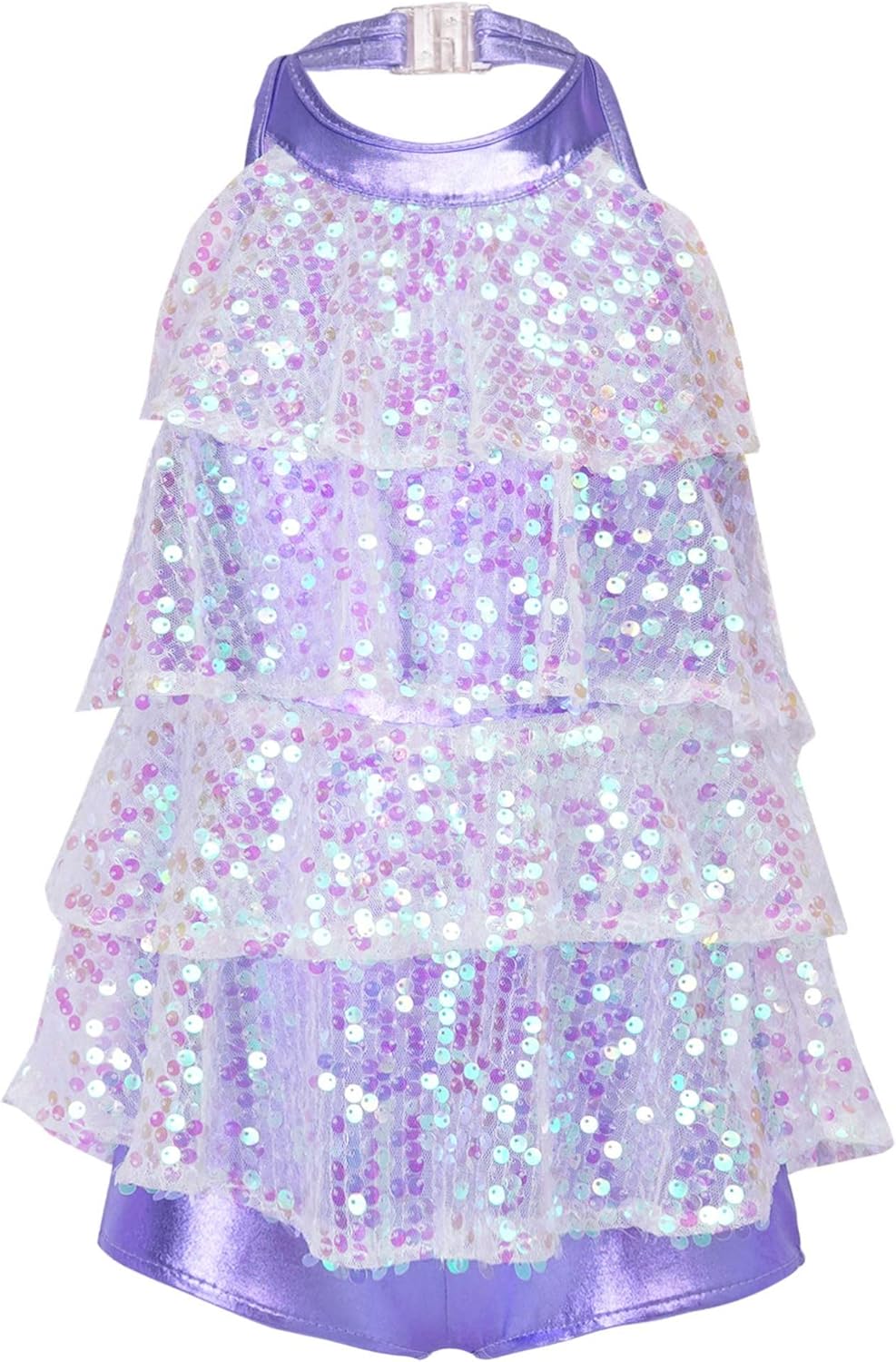 Abito Da Ballerina Bambina Con Tutù | Body Senza Maniche Per Danza Classica, Moderna O Latino - Foto 3