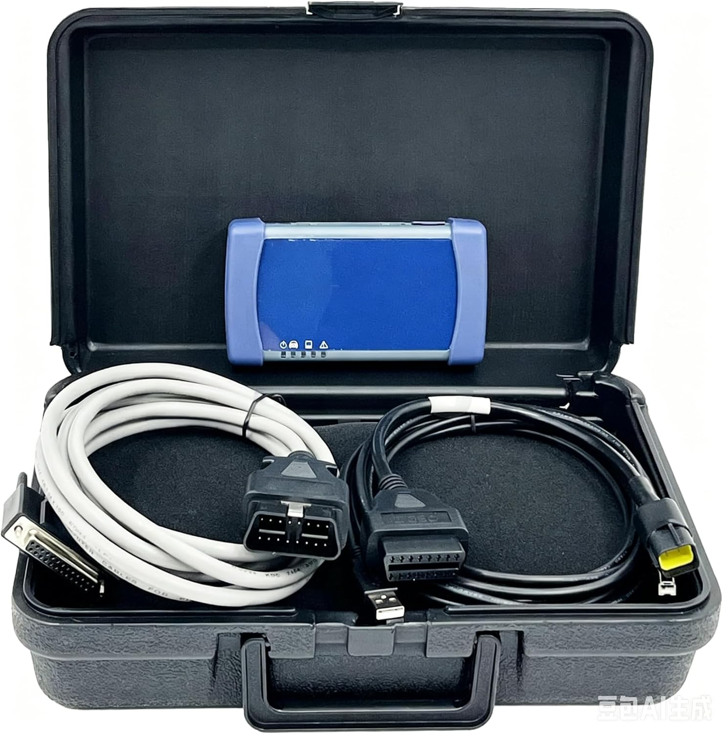Generic for Kubotaa Diagnostic Tool, Den-so Interface Diagnostic Kit, Heavy Duty Engine Diagnostic Tester with DST-i Software & 4 PIN Cable, Compatible with Kubotaa, Takeuchii, Hinoo