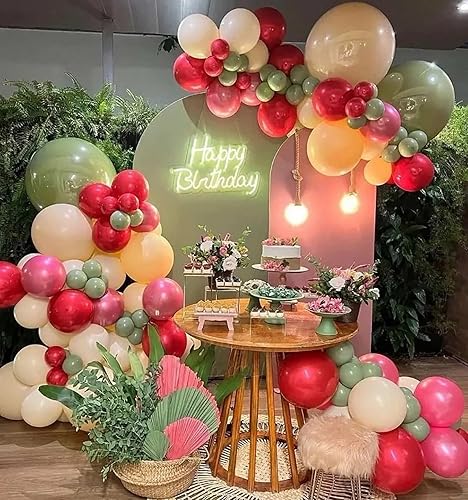 Miniatura 8 de KALOR Globos de látex marrón, paquete de 100 globos de helio de 10 pulgadas a granel para fiestas de cumpleaños, bodas, despedidas de soltera,