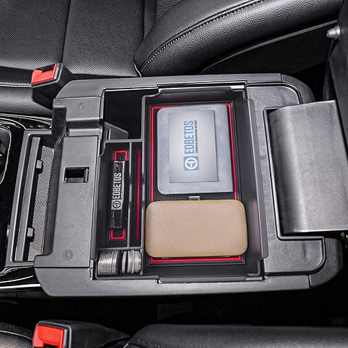 Miniatura 9 de EDBETOS Bandeja organizadora de consola central compatible con accesorios Ford Explorer 2020 2021 2022 2023 2024 2025 Interior secundario