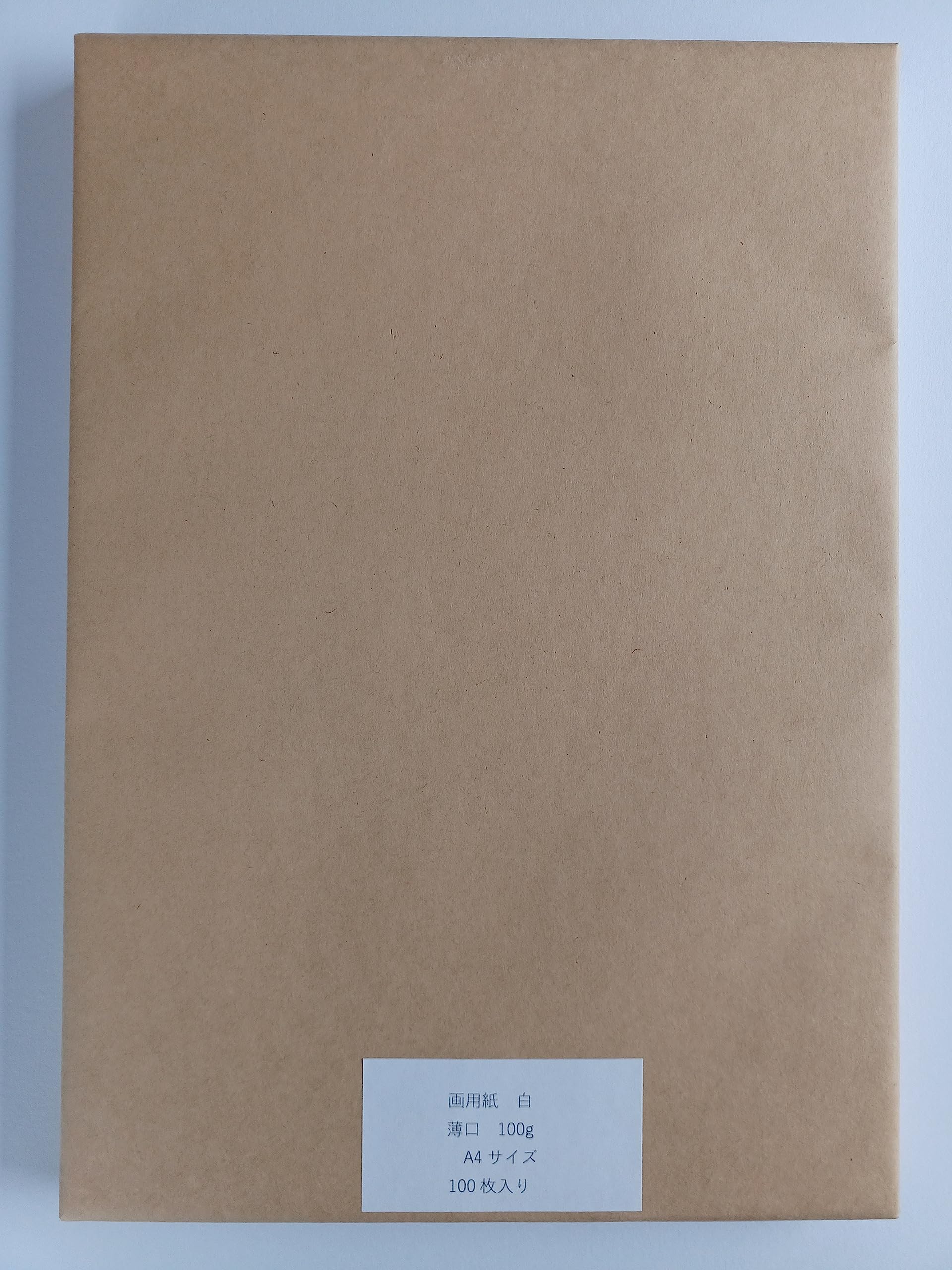 Amazon.co.jp: 画用紙 白 A4サイズ 100枚入り 297㎜×210㎜ (薄口