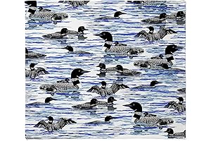 CafePress Lots of Loons Throw Blanket - Soft and Fuzzy Fleece for...