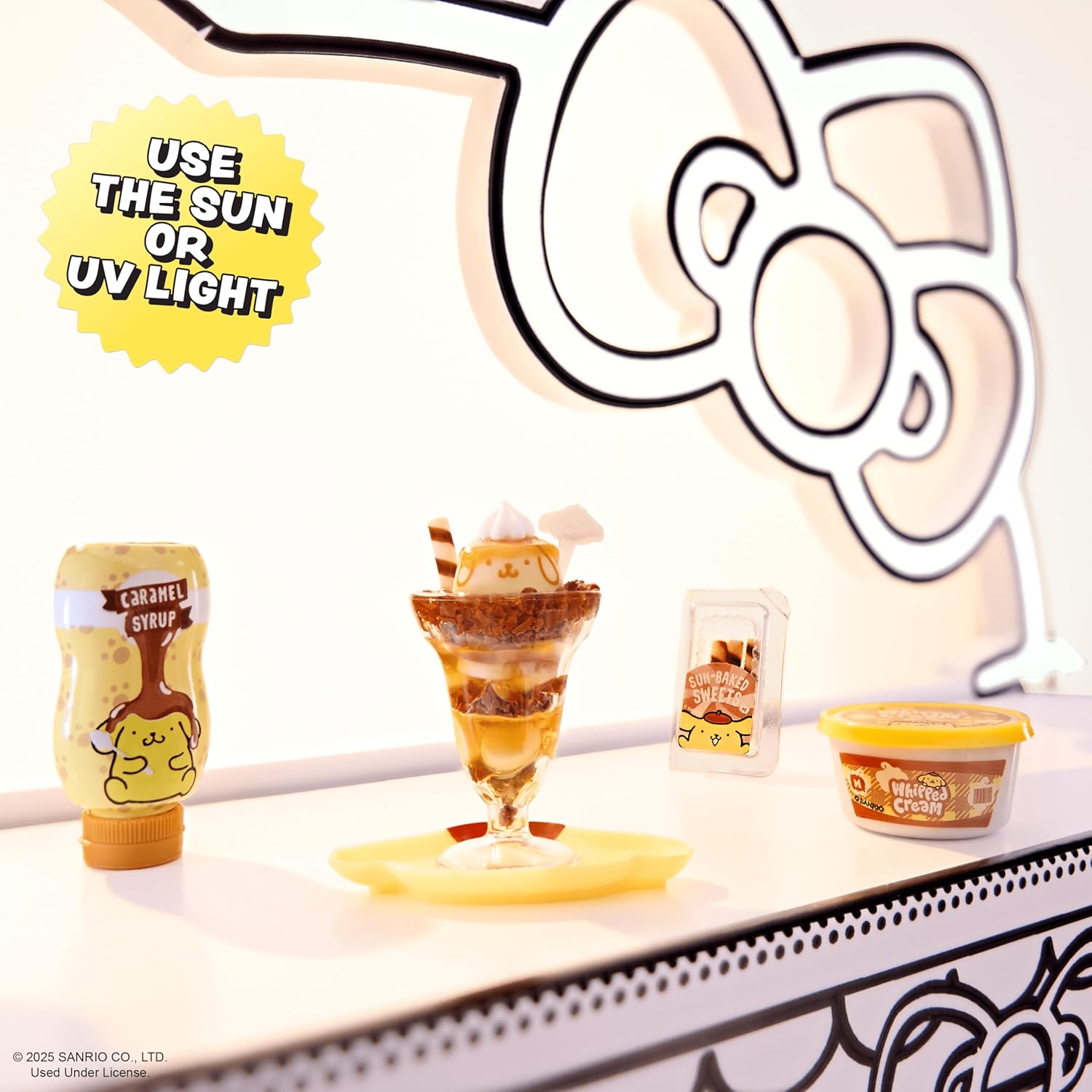 MGA's Miniverse Make It Mini Hello Kitty and Friends Series 2 (6 Pack) Mini Collectibles, Sanrio, Mystery Packaging, DIY, Crafts, Resin Play, Replica Food, Plants, NOT Edible, 8+