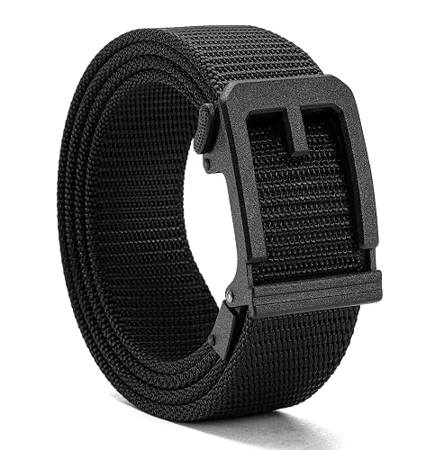 CHAOREN Ratchet Tactical Belt Men – 1.5' Adjustable Nylon Work Belt