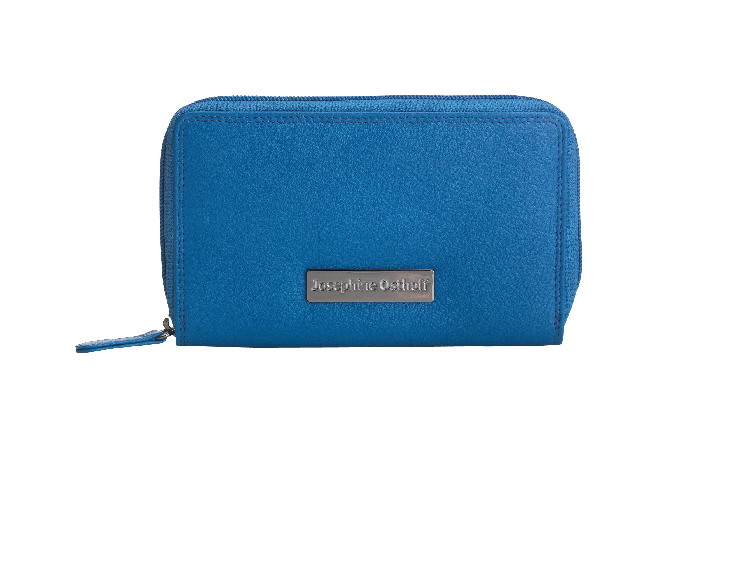Nürnberg portfel z prawdziwej skóry z ochroną RFID, Royal, 15,5 x 9,5 x 2,5 cm, Portmonetka na monety
