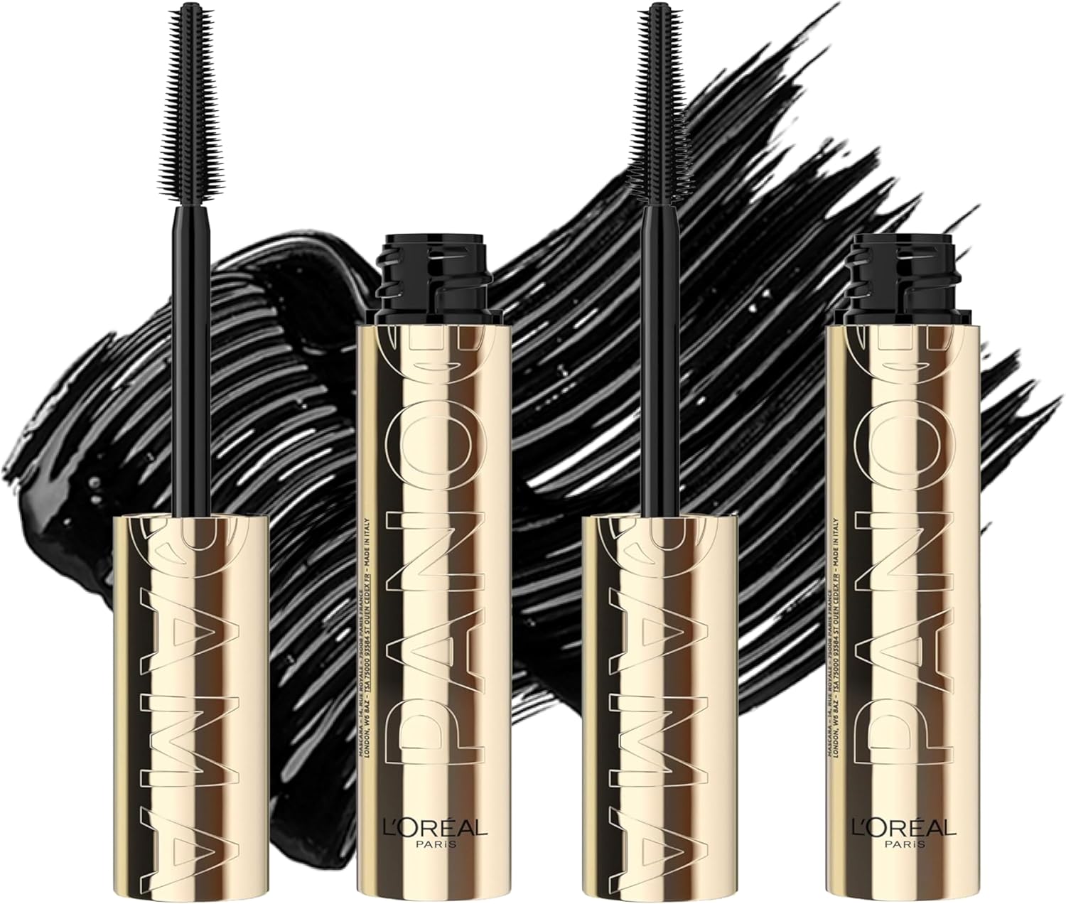 L'Oréal Paris Panoramique: Volume Millions de Cils x2 - Noir Intense, Longueur Exceptionnelle