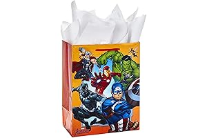 Marvel Avengers Superhero Party Favor Gifts Bundle: 9" x 6.5" Black Panther...