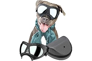 NVTED Dog Sunglasses Dog Goggles for Large Breed Windproof Eye Protection