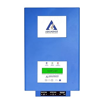 ASHAPOWER MPPT Solar Charge Controller NEON 30LV Version 7.5 (12V/24V/36V/48V- 30Ampere) Auto voltage selection -Voc: 140V