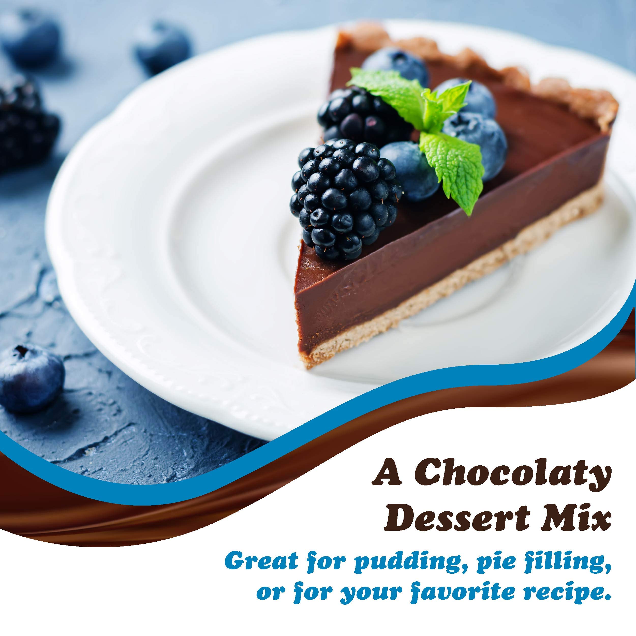 Dove Pudding Mix, 3.34 oz. Box (12 Pack), Milk Chocolate Rich