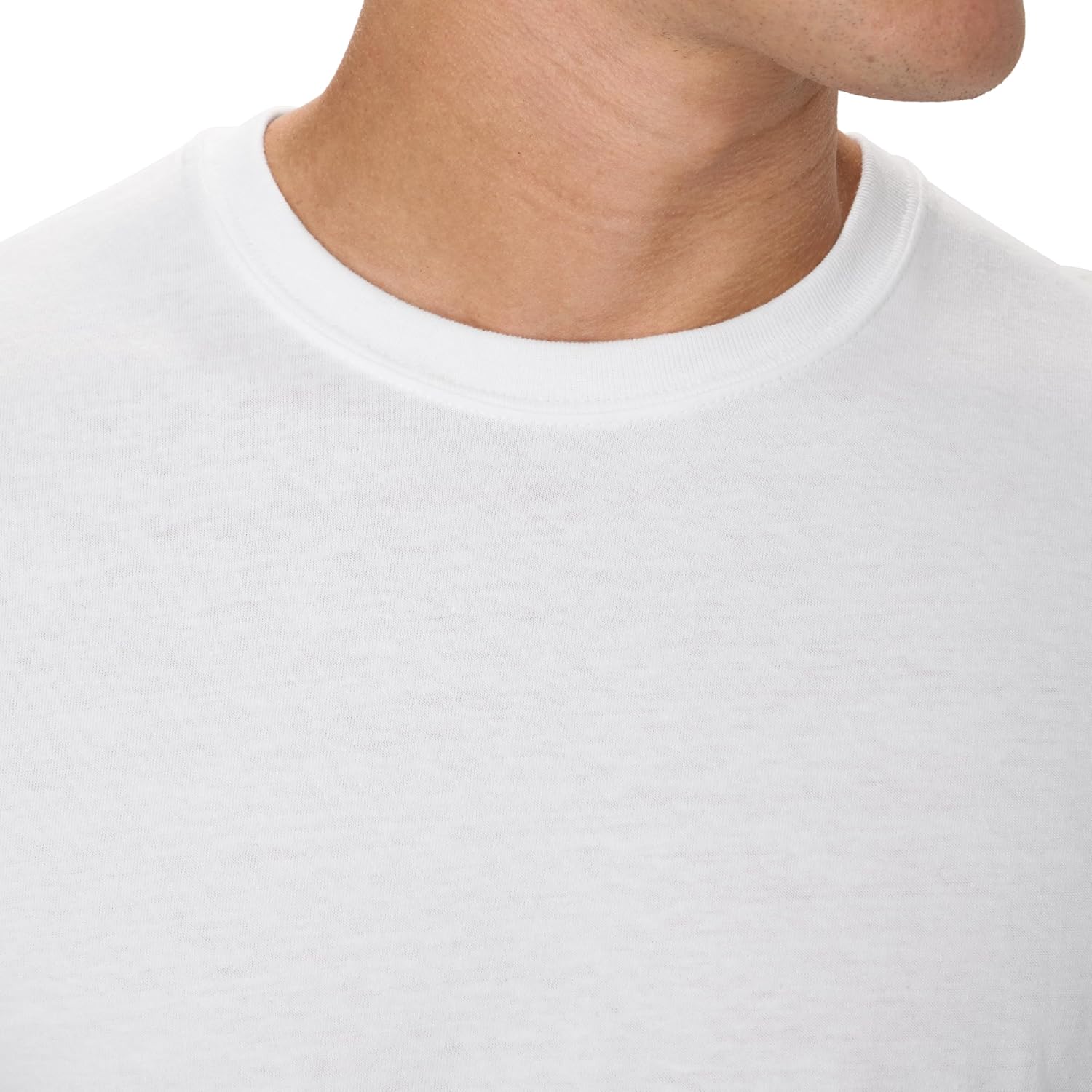 Hanes Men's Undershirt T-Shirts Pack, 5-Pack, Classic T Shirts for Men, Cotton Crewneck Tees, Wicking Clothing