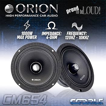ORION CM65 6.5インチミッドレンジスピーカー ペア Amazon.co.jp: ORION CM65-6 1/2インチスピーカー ミッドレンジペア