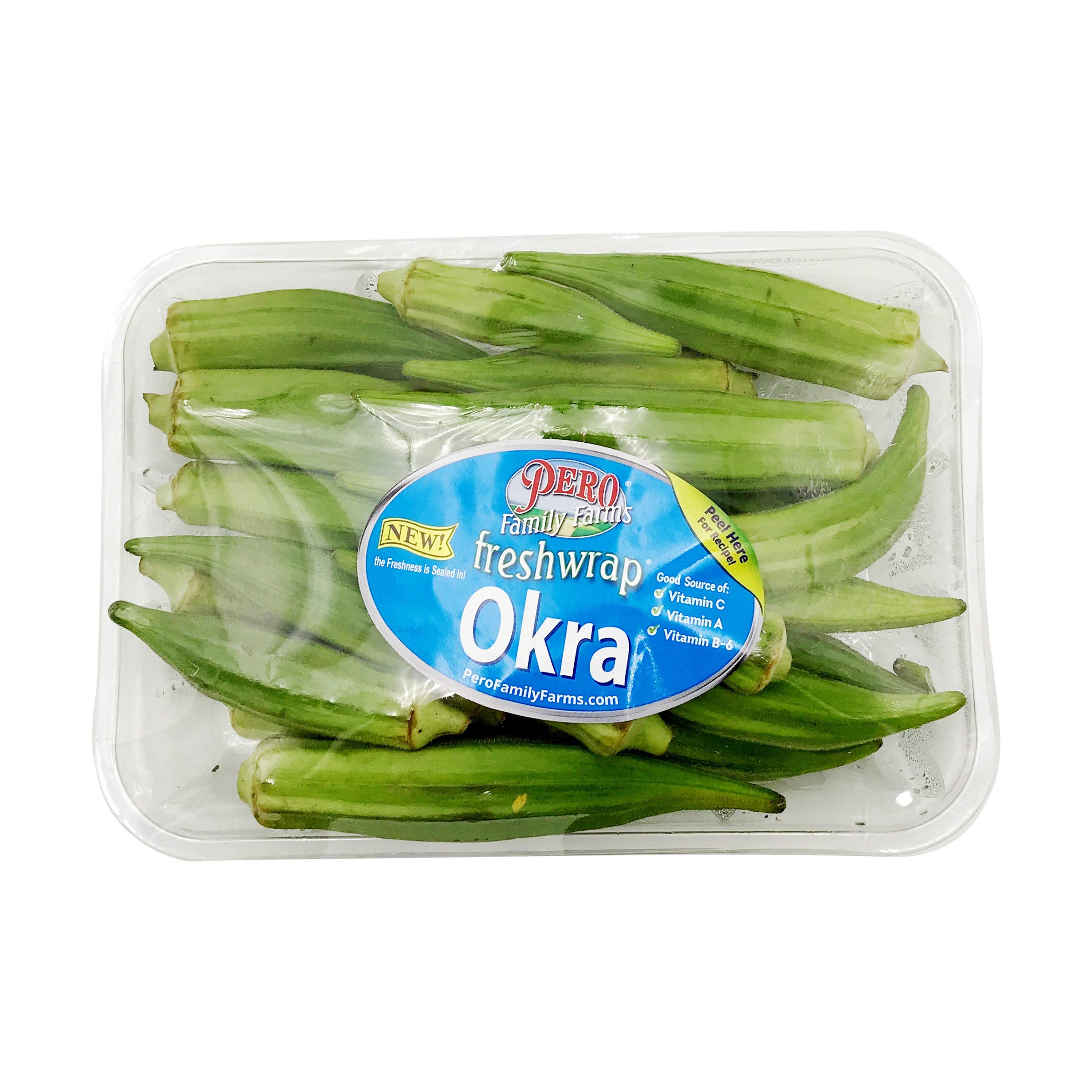 PERO FAMILY FARMS Green Okra, 12 OZ