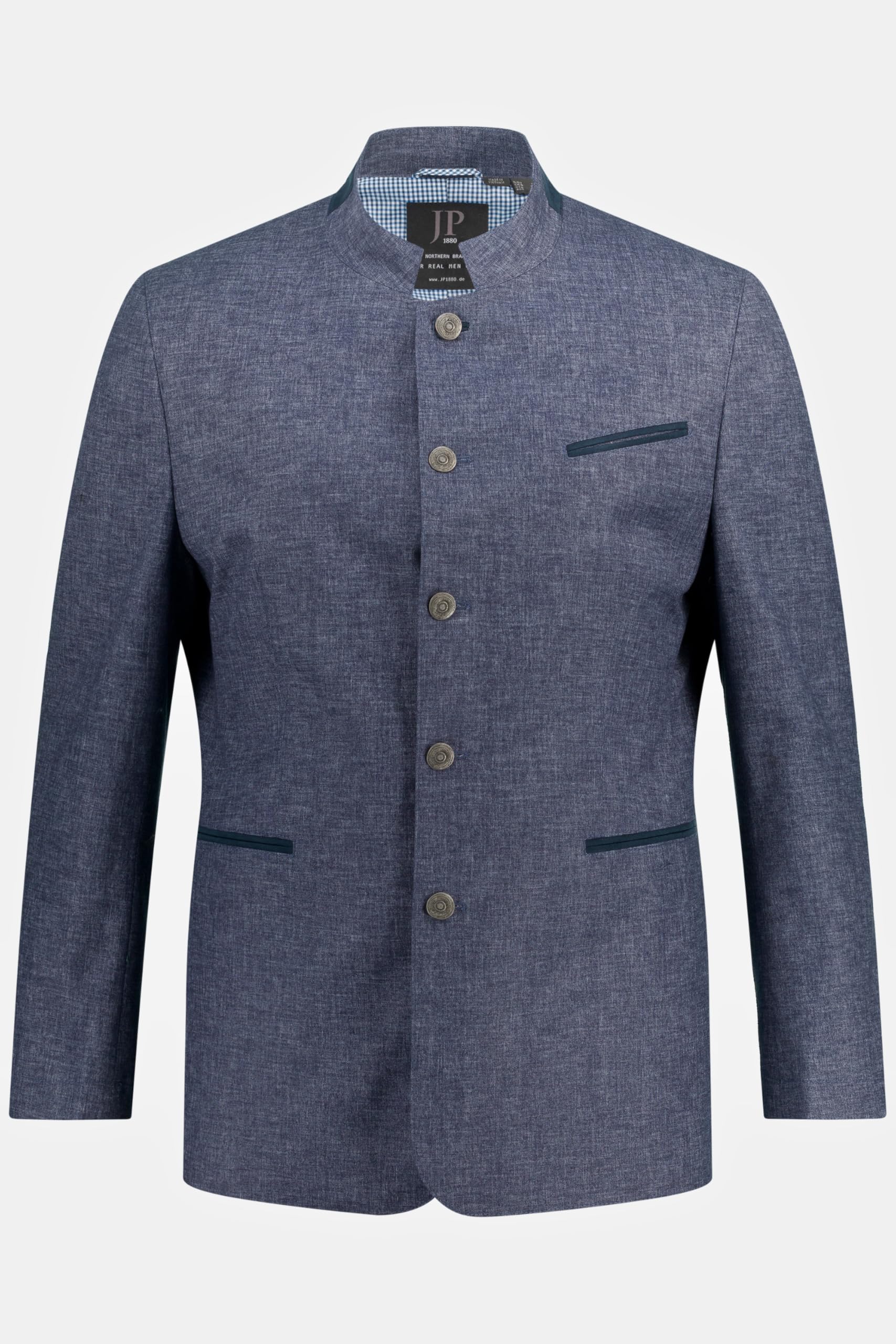JP 1880 Herren große Größen Übergrößen Menswear L-8XL Janker, Tracht, Leinenmix, Trachtenfutter 820556