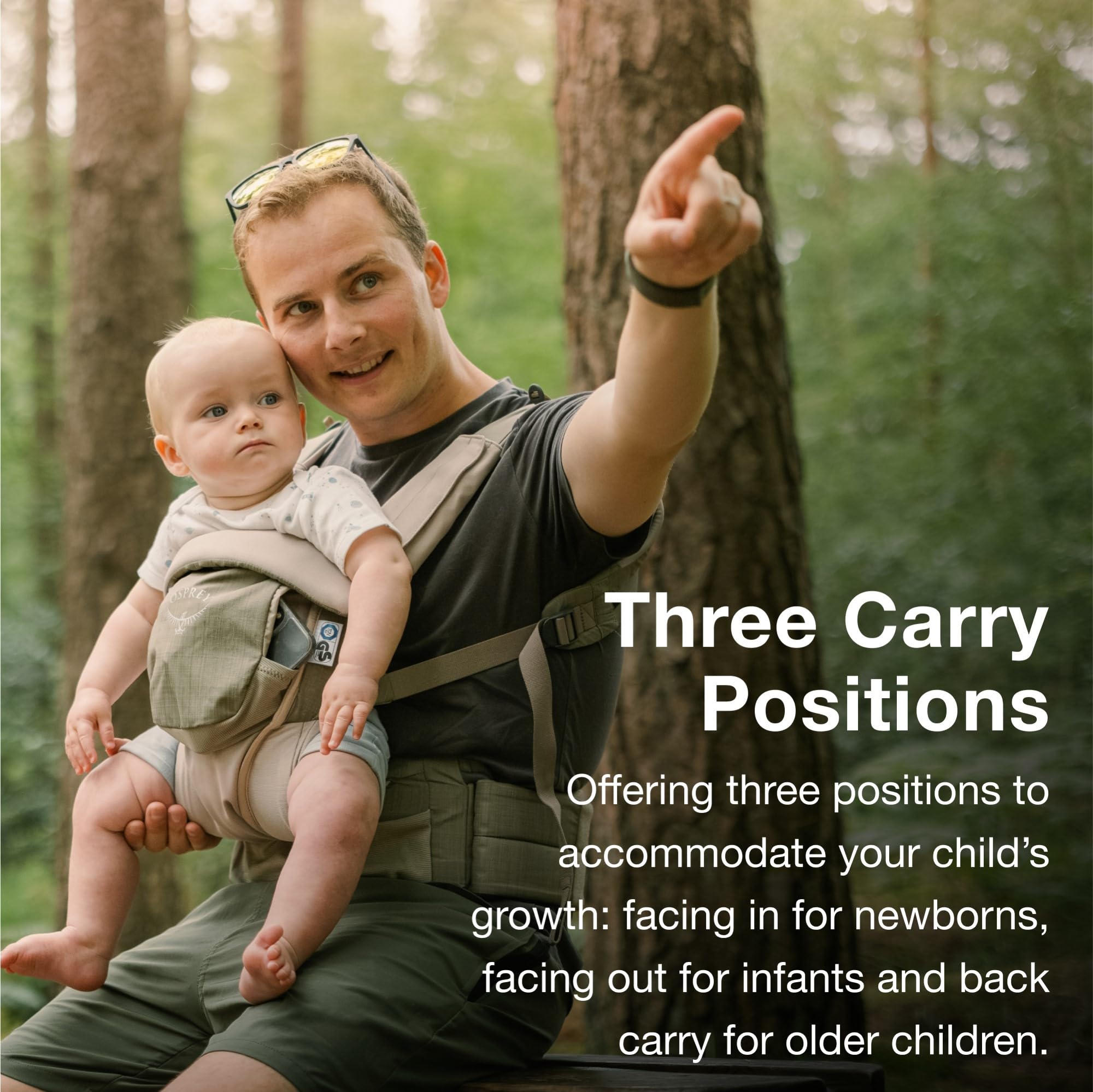 Osprey Poco Soft Child Carrier LT Black OS