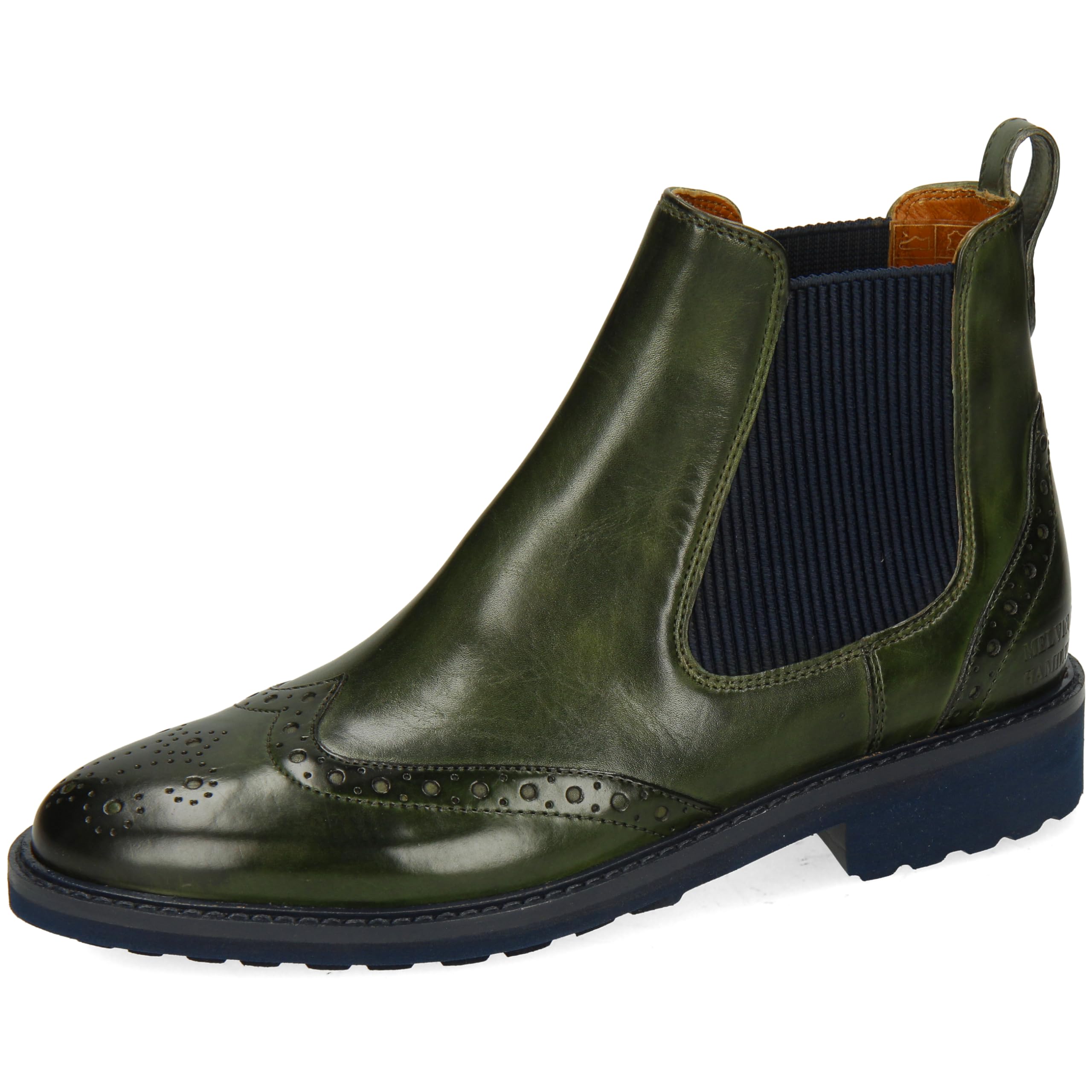 Melvin & Hamilton Women's Selina 29 Ankle Boot, Green, 8.5 UK