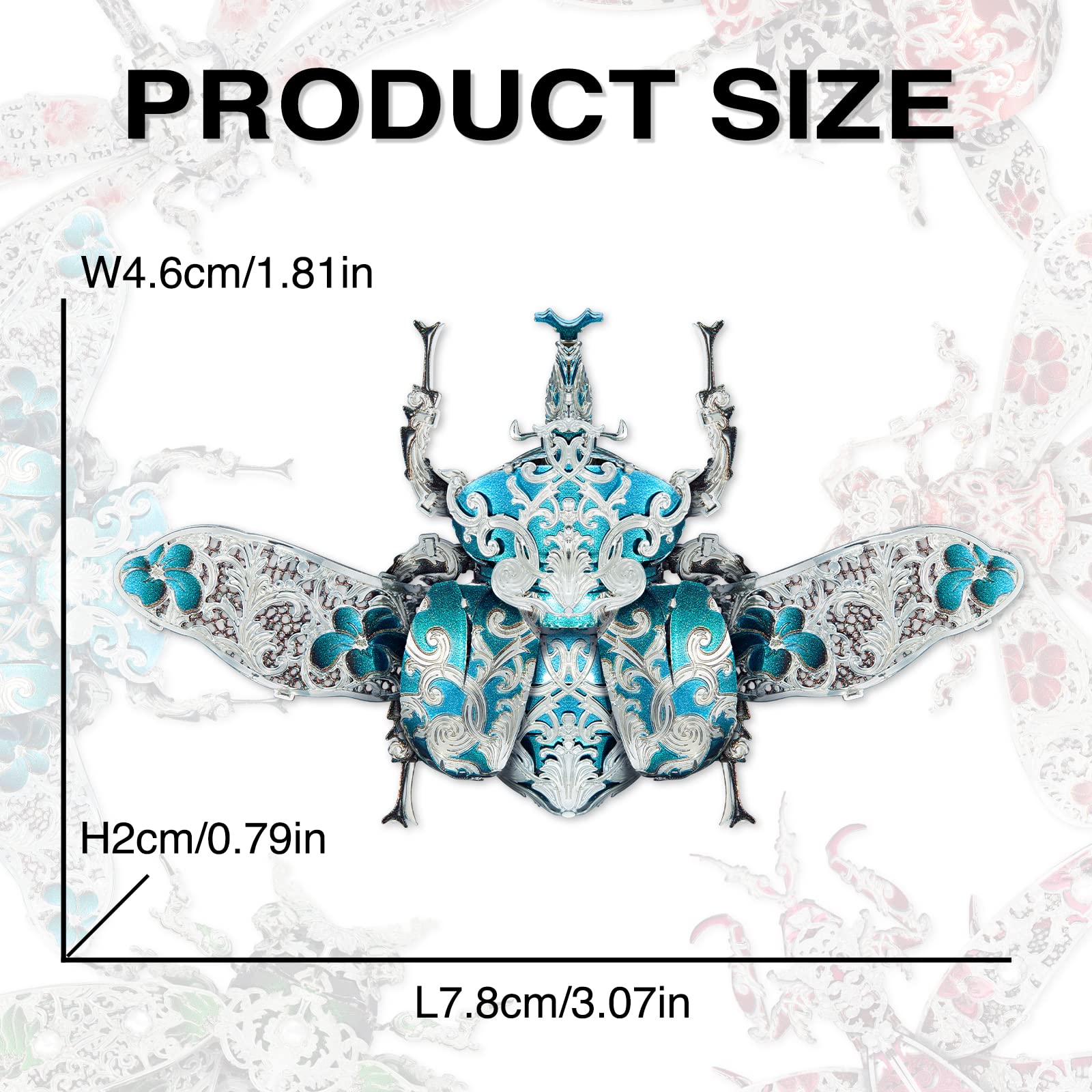 Amazon.com: Piececool 3D Metal Puzzles for Adults, Rhinoceros