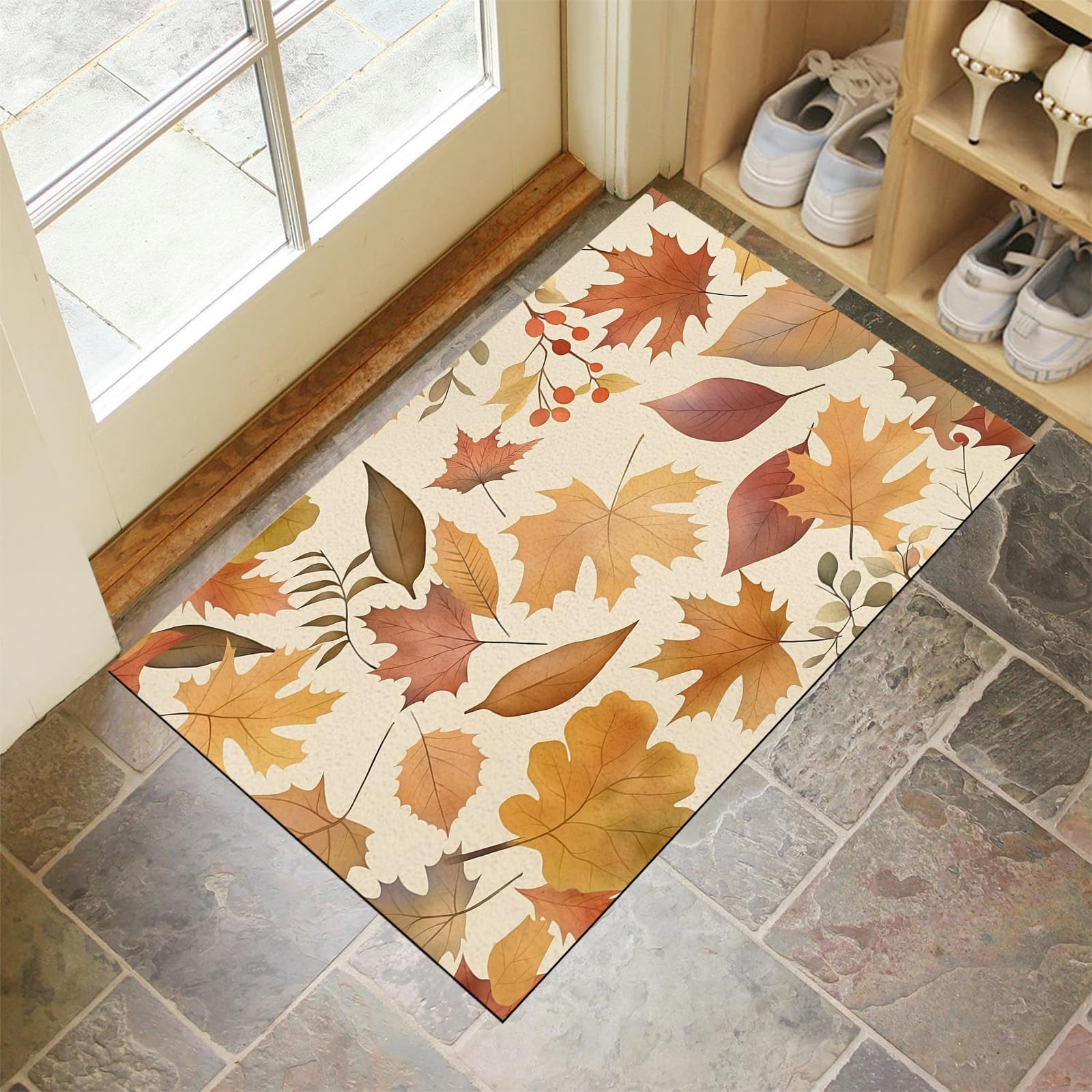 Tapis de porte robuste antidérapant lavable qui retient la poussière et l'humidité