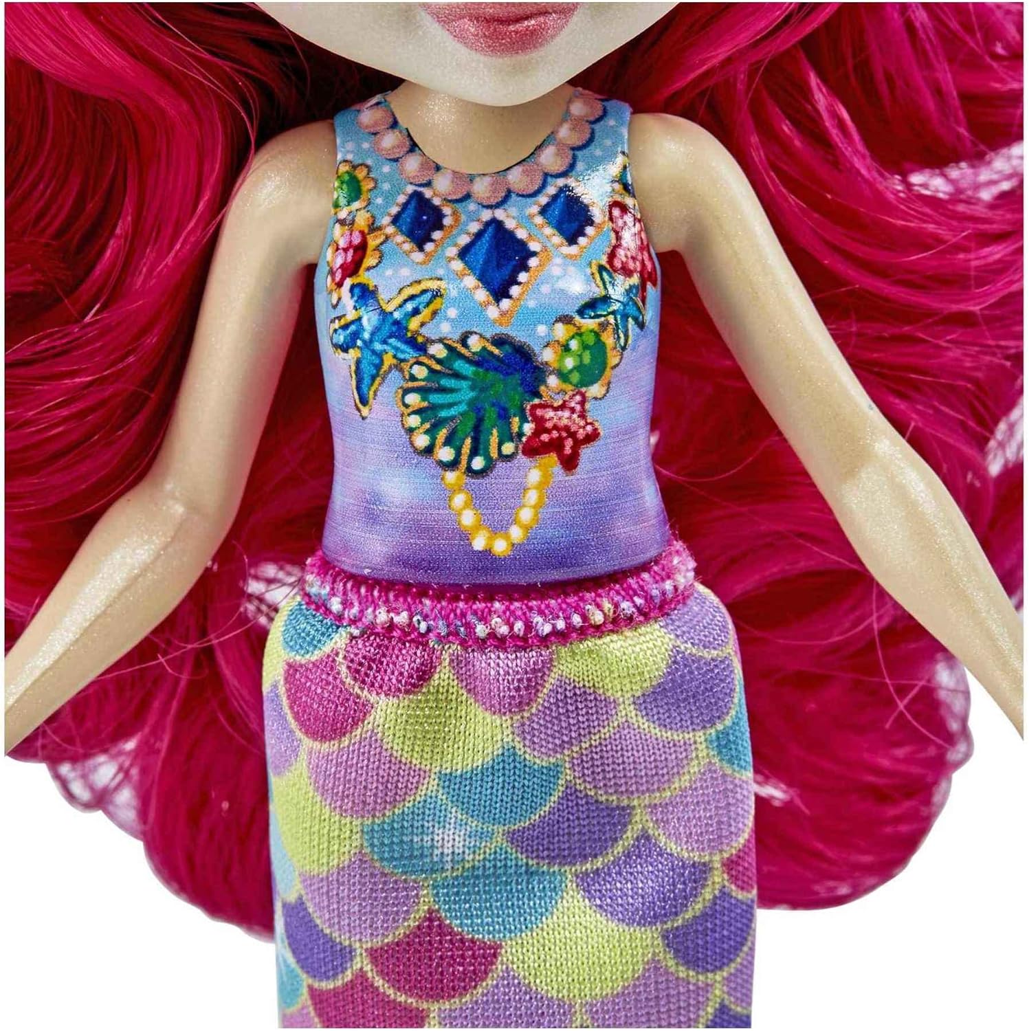 Mattel Enchantimals Playset, Ocean Treasures Shop Playset with Milagra Mermaid doll, Scallop, and Accessories