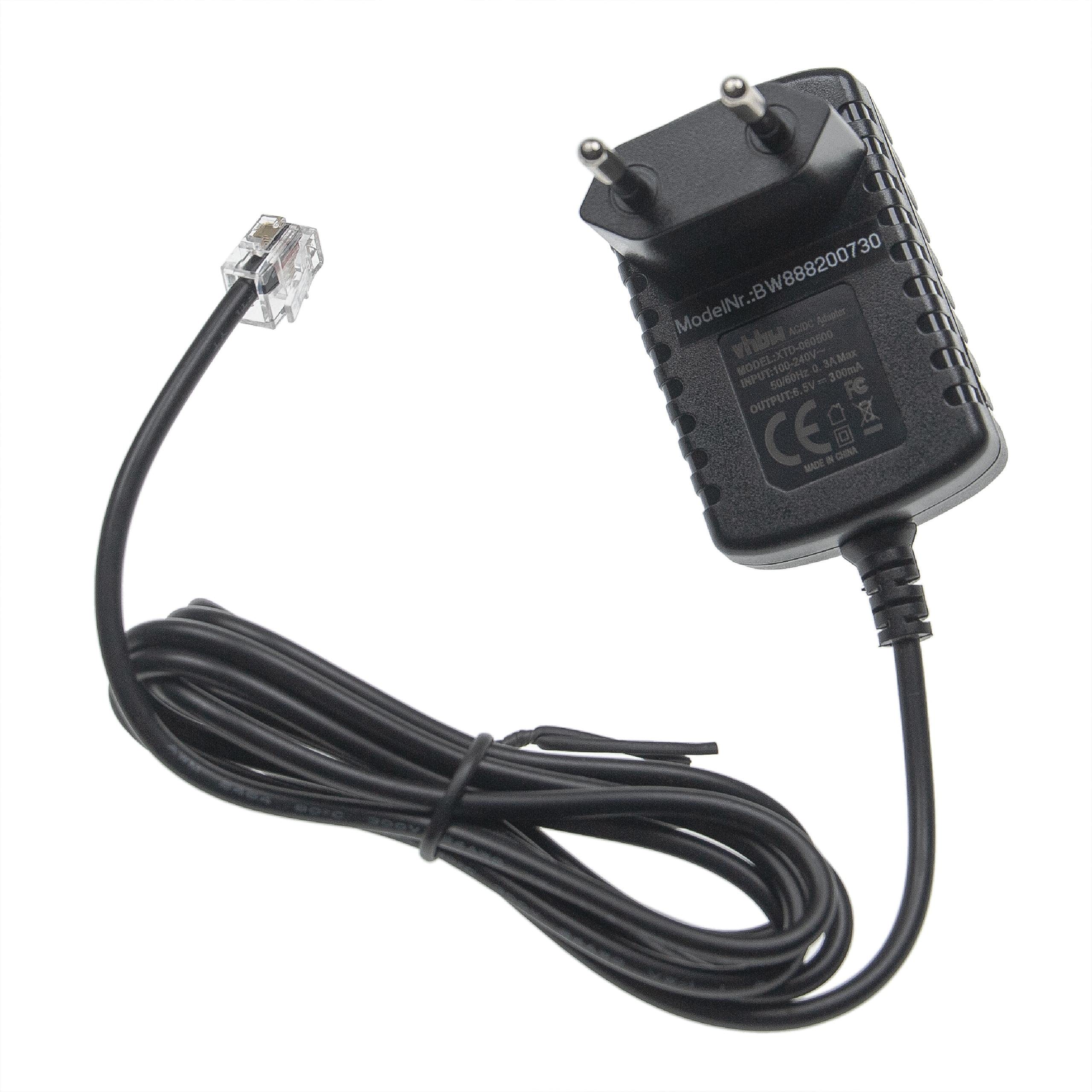 vhbw Netzteil kompatibel mit Gigaset Repeater 2,0, 1, HX Verstärker, Repeater für DECT-Telefone, Festnetztelefone