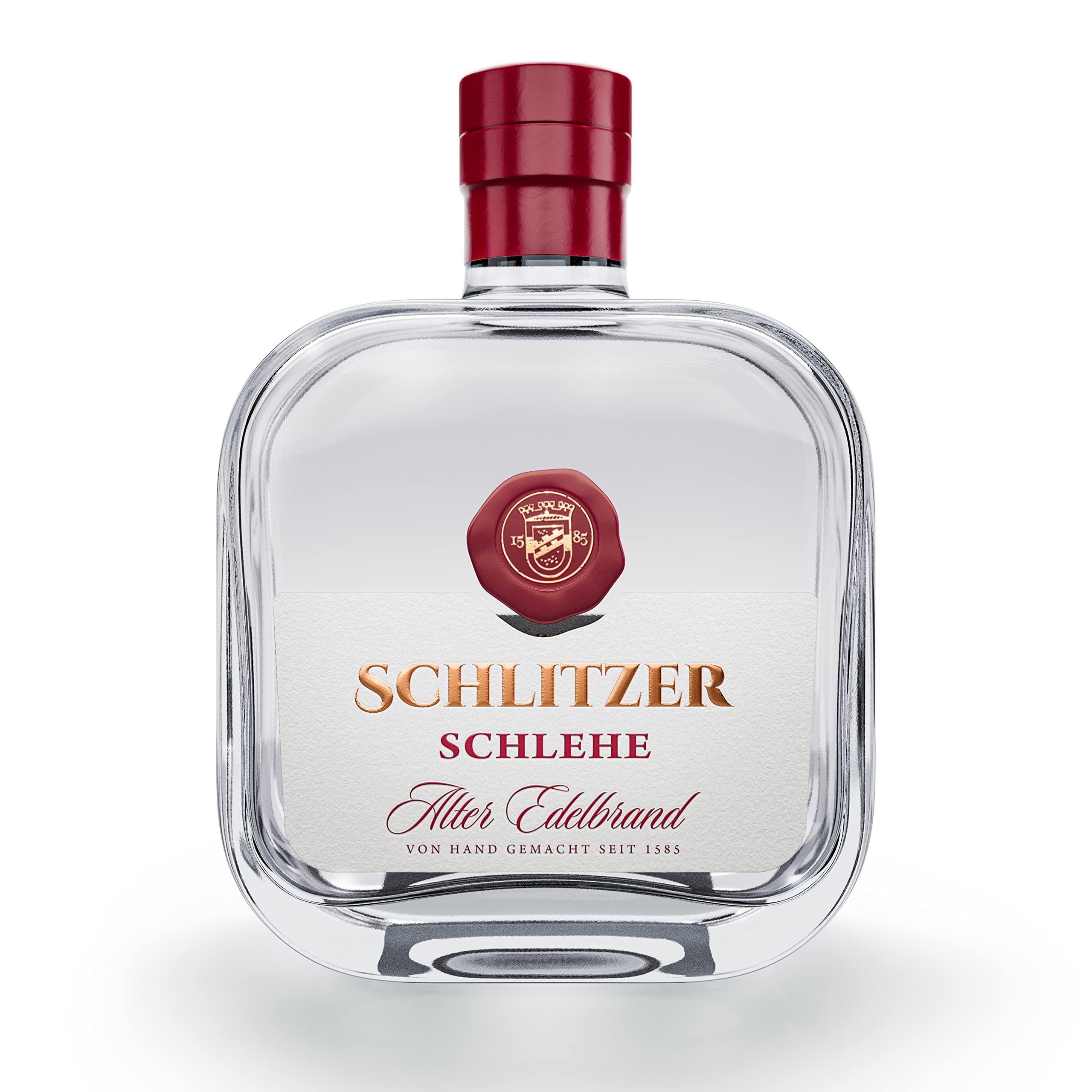 Schlitzer Alter Schlehen-Brand - Handverlesener Edelobstbrand, 10 Jahre gereift, 40% vol., 0,5 Liter - mit Steinobst-Aroma