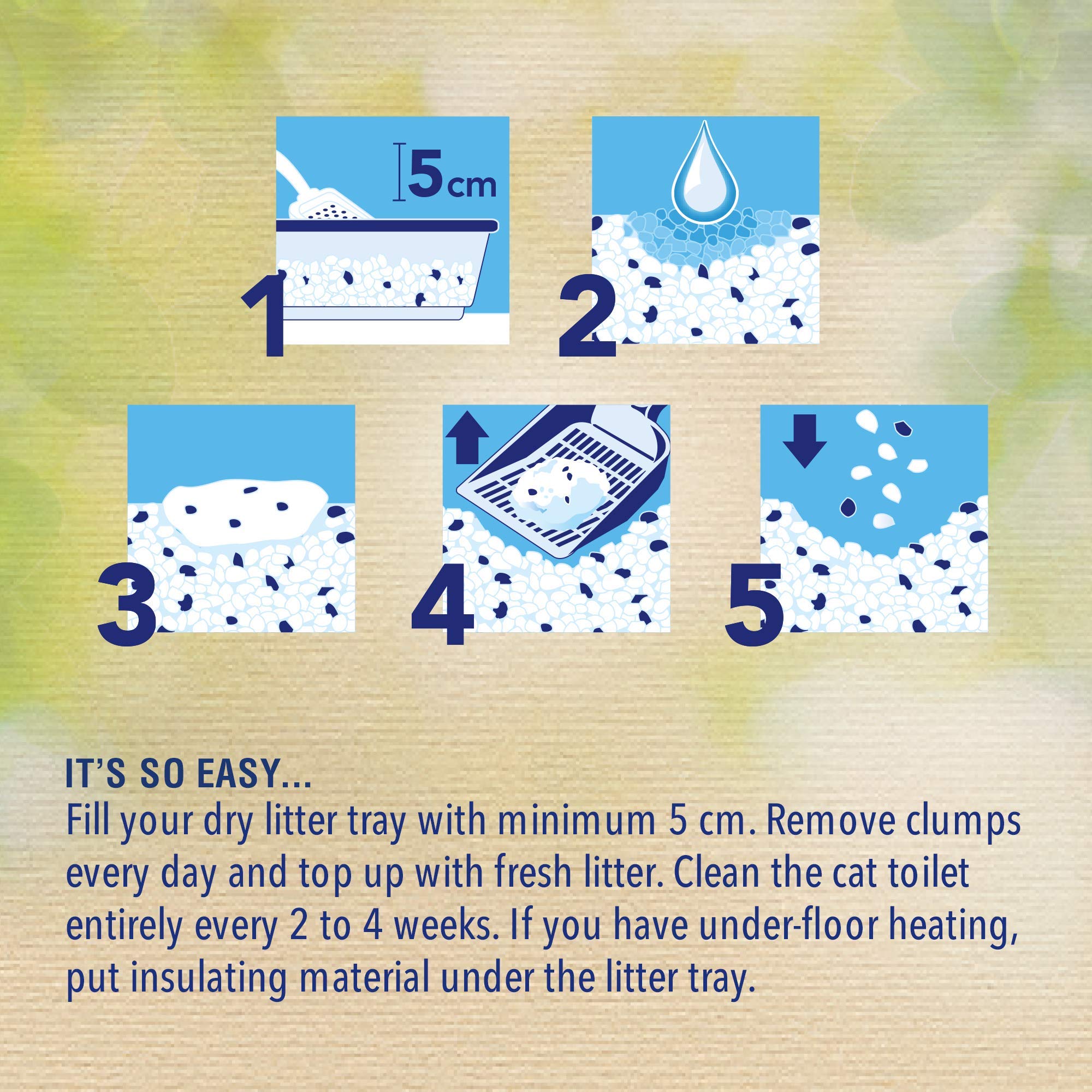 Catsan Natural Cat Litter Biodegradable Clumping for cats 20L Buy