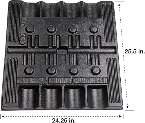 Miniatura 2 de GOODSON Bandeja organizadora para piezas de bloque pequeño Chevy  24 x 25 x 1-12 pulgadas