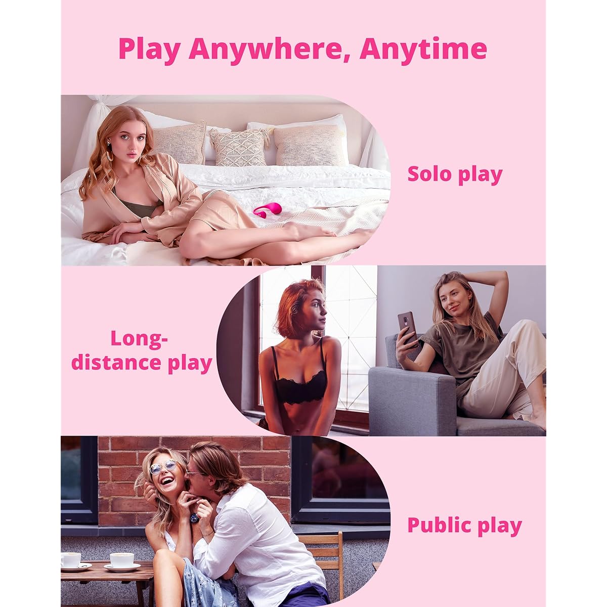 $21/mo - Finance LOVENSE Lush 3 Remote Bullet Vibrator Womens Sex Toys,  Wearable G Spot Vibrator with Remote Adult Sex Toys for Female Couples,  Bluetooth Long Distance Vibrating Dildo with Unlimited Vibration