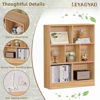 置物 More and More Amazon.com: FATORRI 6 Cube Storage Organizer Shelf, Wood and