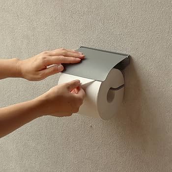 Amazon | MOJYU トイレットペーパーホルダー Toby シングル 1蓮