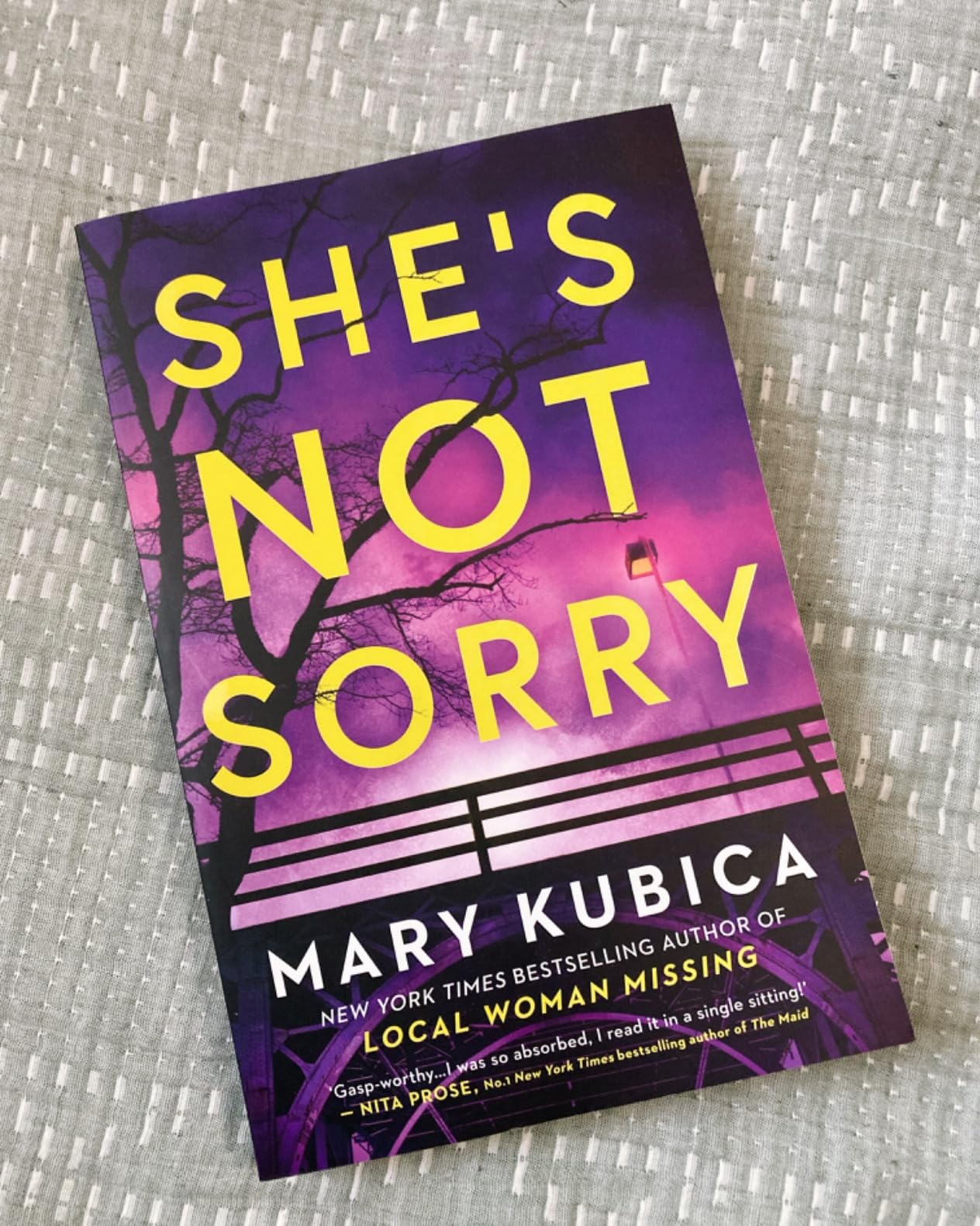 She's Not Sorry A Psychological Thriller Kubica, Mary