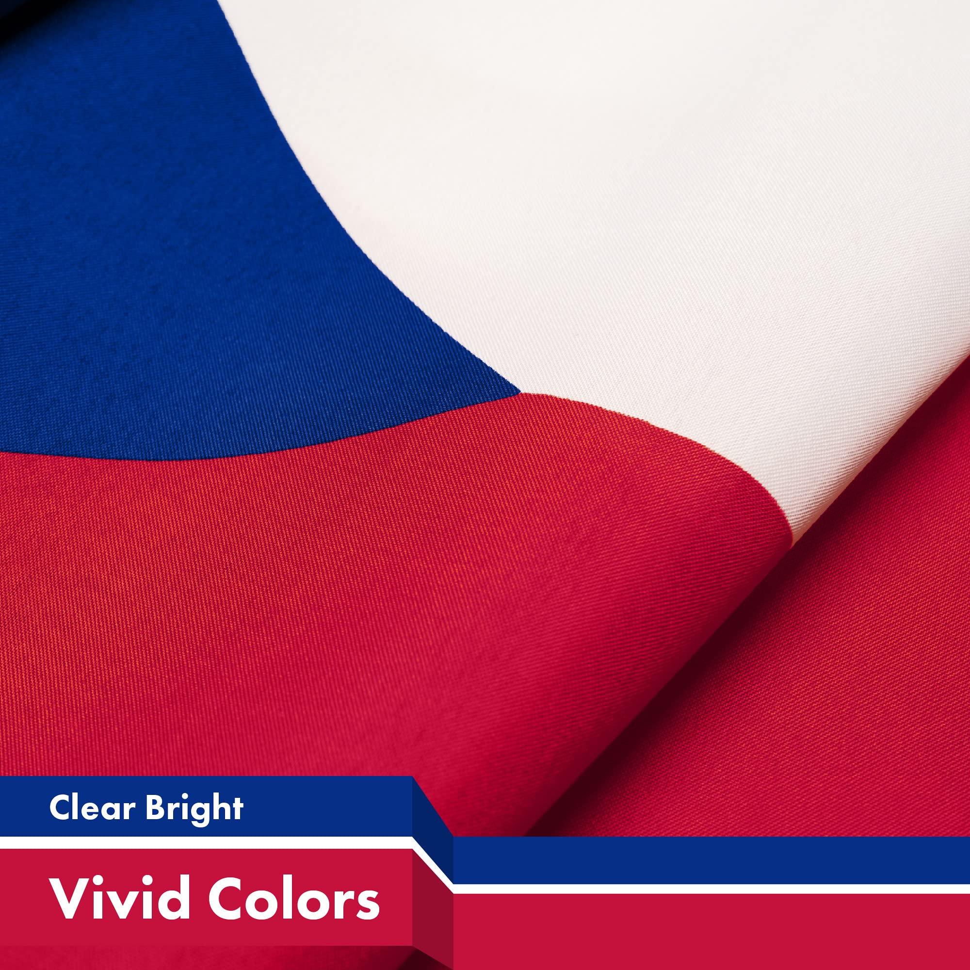Czech Republic Flag in Different Shapes Icon Set. Flat Vector