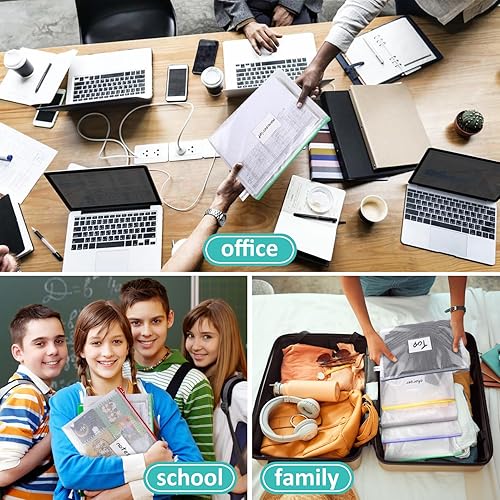 Miniatura 6 de 12 bolsas de malla con cremallera, bolsa de rompecabezas A3 para organizar, 12 colores, 12 paquetes, bolsa de almacenamiento imprescindible para el