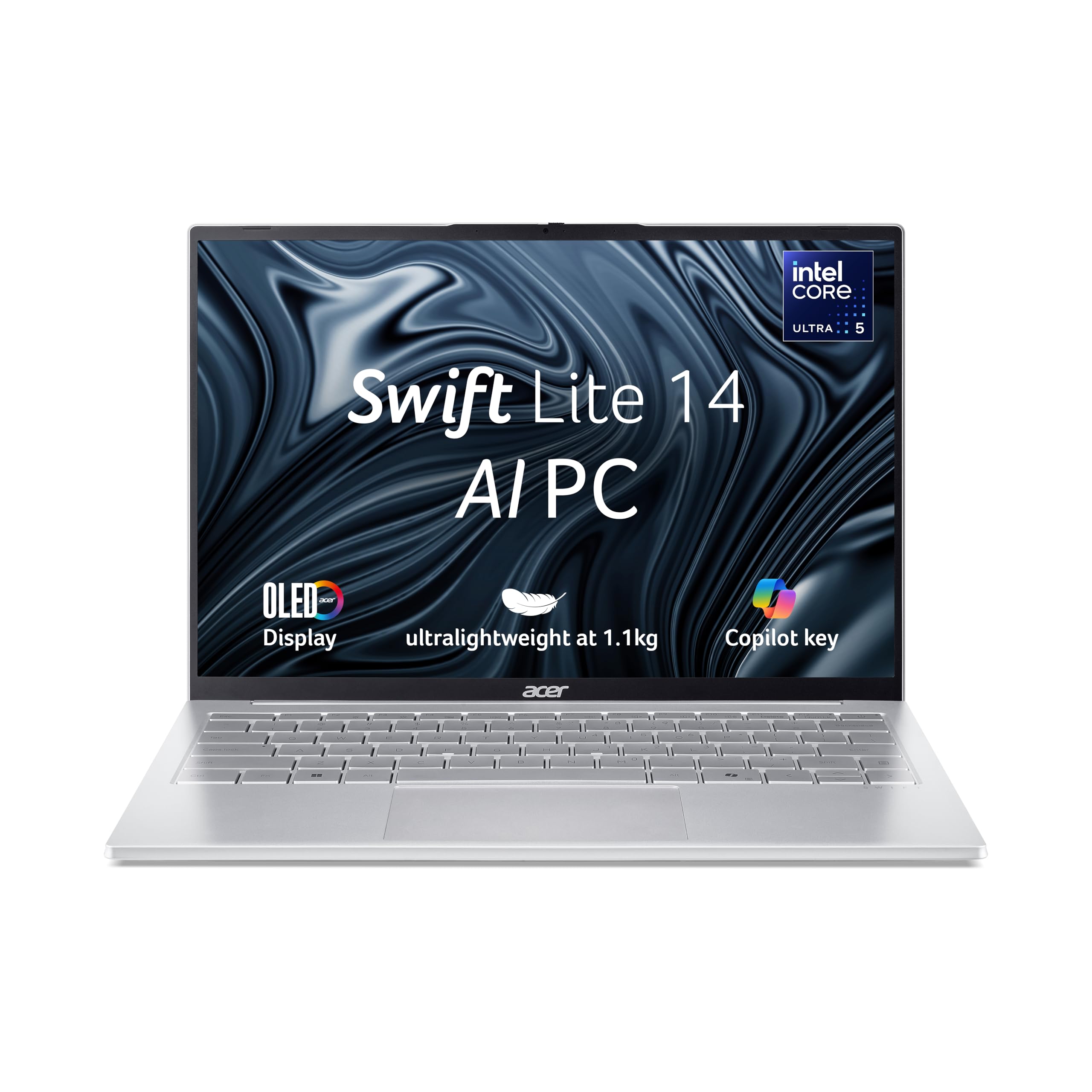 acer Swift Lite 14, Intel Core Ultra 5 115U Processor, 16 GB, 512