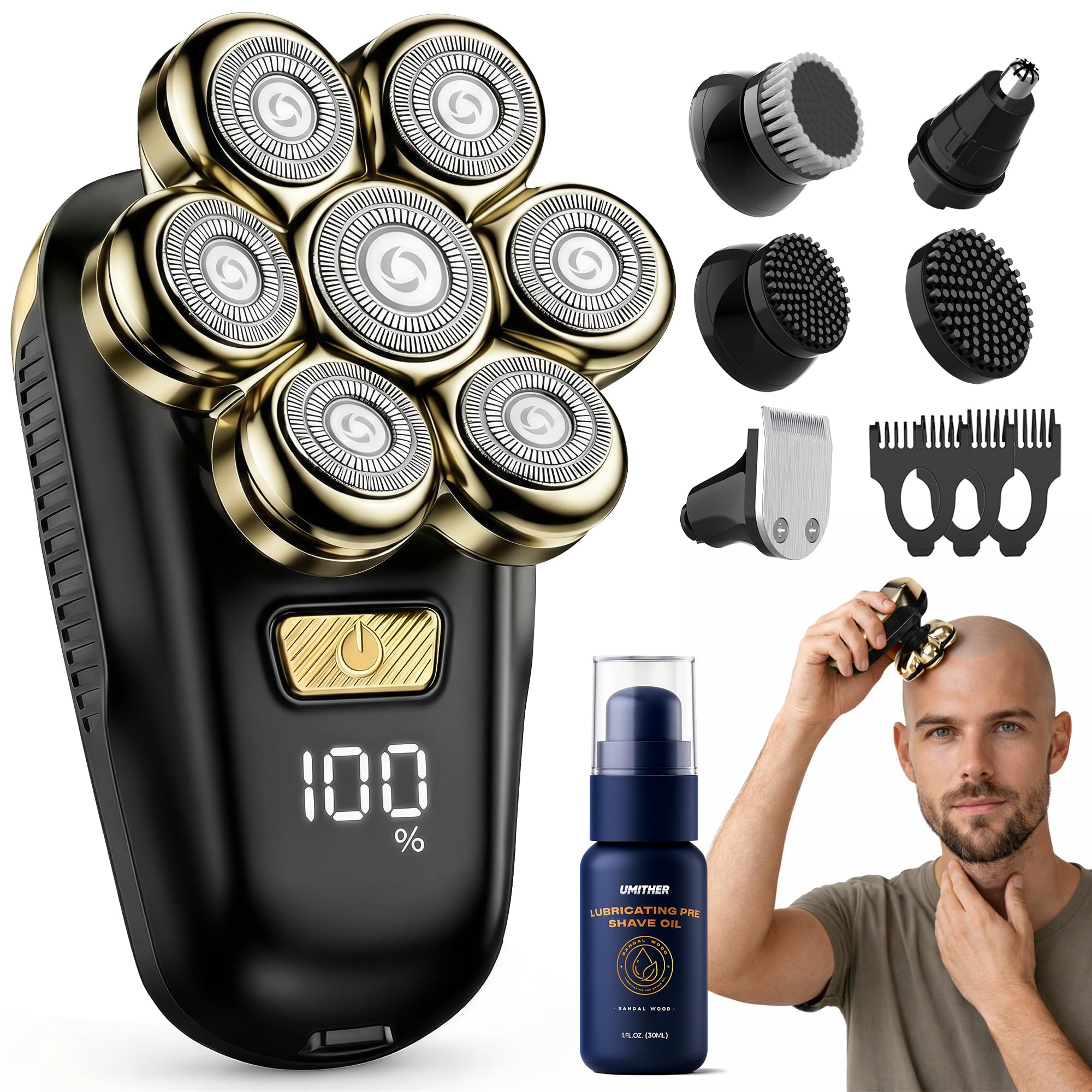 Umither 7D Head Shaver Kit