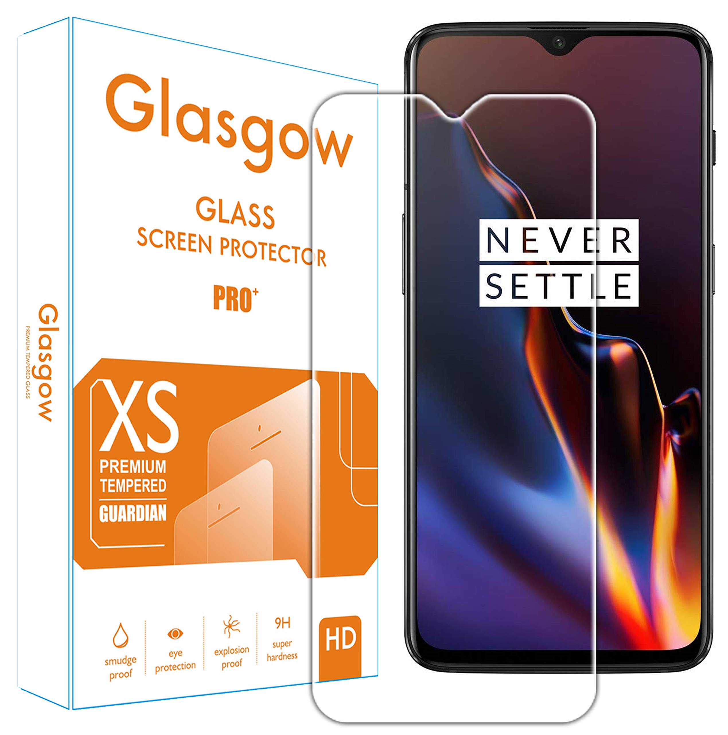 Glasgow Screen Protector for OnePlus 7, 1+7 [Tempered Glass Guard] [Gorilla] Easy Installation [Anti FingerPrint] (B0823LKXT8) Amazon Price History, Amazon Price Tracker