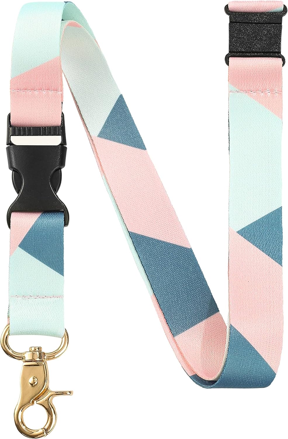 InnoBeta Neck Breakaway Lanyard for Women, Quick Release Safety Lanyards for ID Badges, Detachable Clip Keychain Lanyard