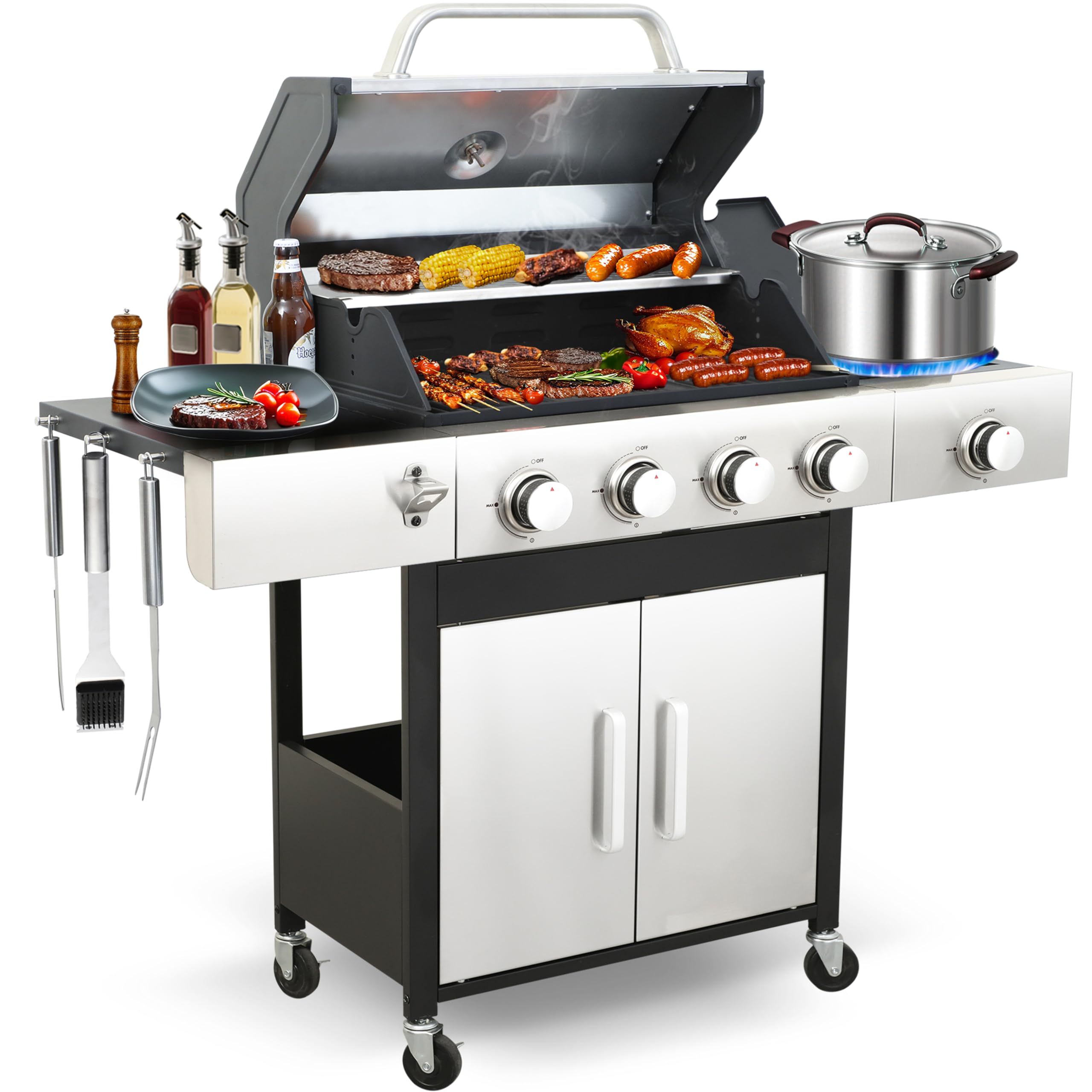 Cookit 49,000 BTU Propane Gas Grill