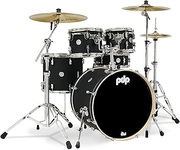PDP Concept Maple 5-Piece Shell Pack - Satin Black