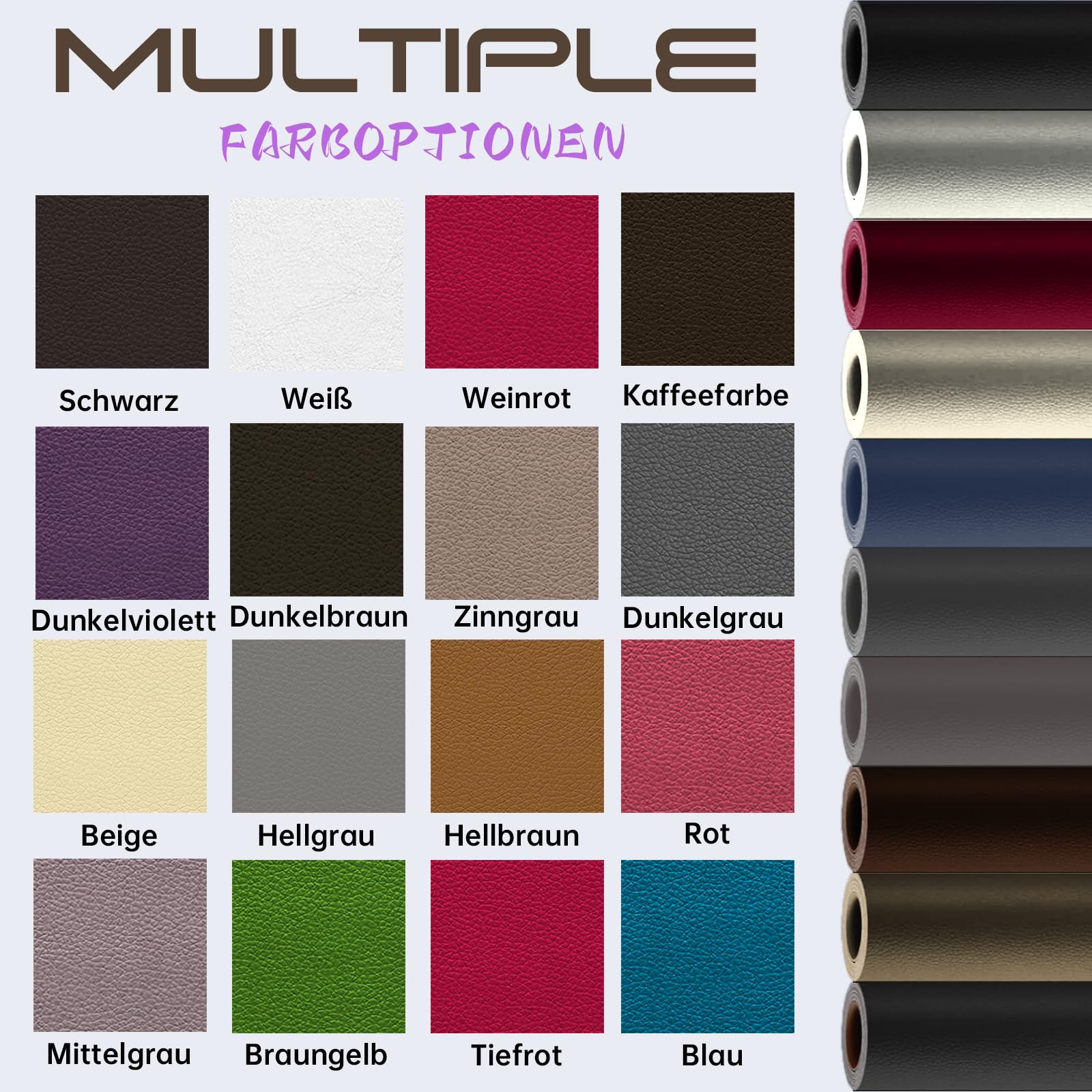 Pelle Adesiva per Riparazioni 300x40cm, Patch di Riparazione in Pelle, Ecopelle Adesiva per Divani, Patch PU Pelle Adesiva per Divano, Sedile Auto, Mobili, Borsa in Pelle, Tappezzeria(Beige)