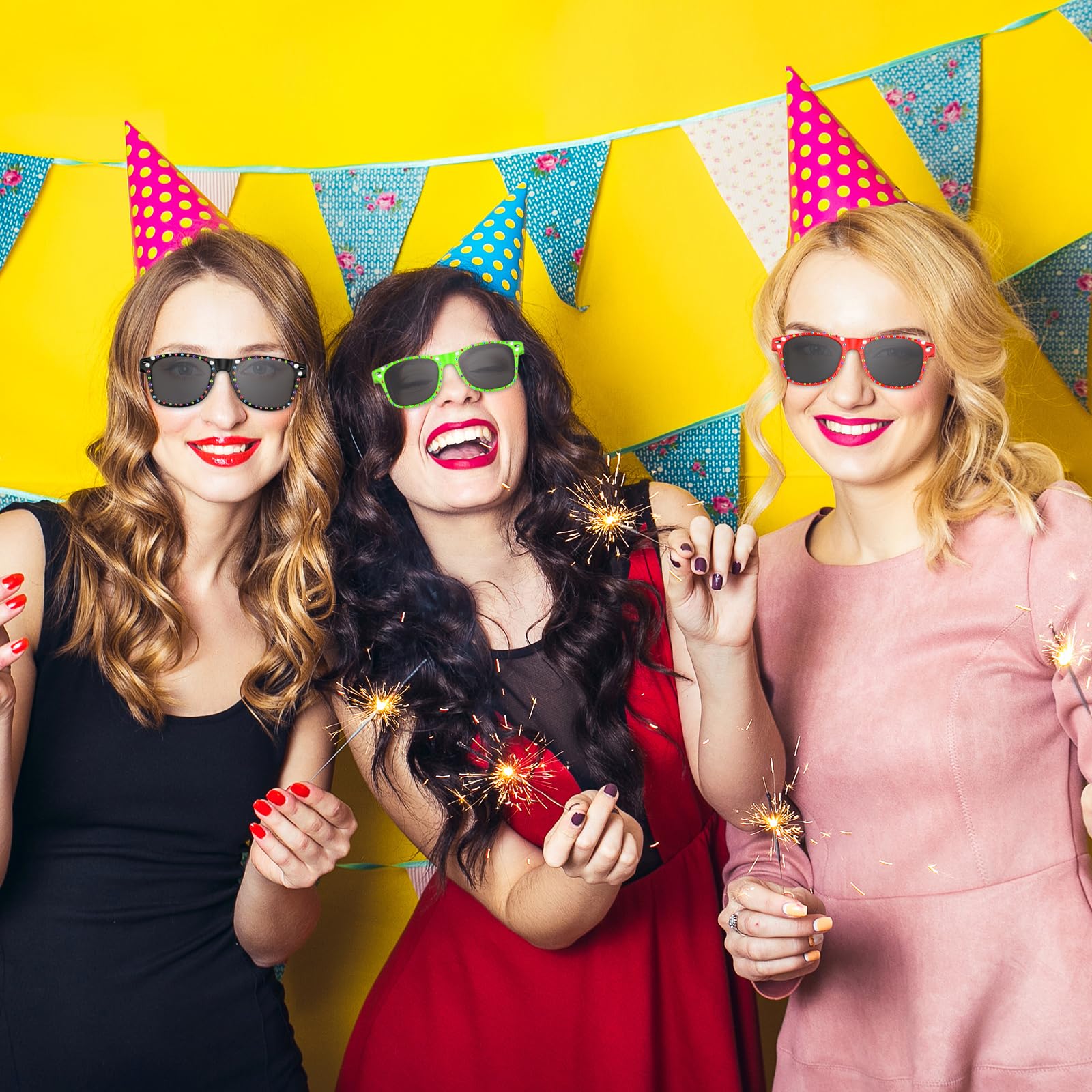 MEEZY 20/30/40/50/60/70/80/100 Stück Kinder-Sonnenbrillen für Kinder, Jungen, Mädchen, UV400-Schutz, Geburtstag, Sommerparty