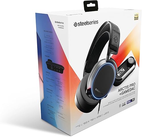 Miniatura 9 de SteelSeries Arctis Pro  GameDAC  Auriculares con cable para juegos  Certificado de audio de alta resolución  DAC y amplificador dedicado  para