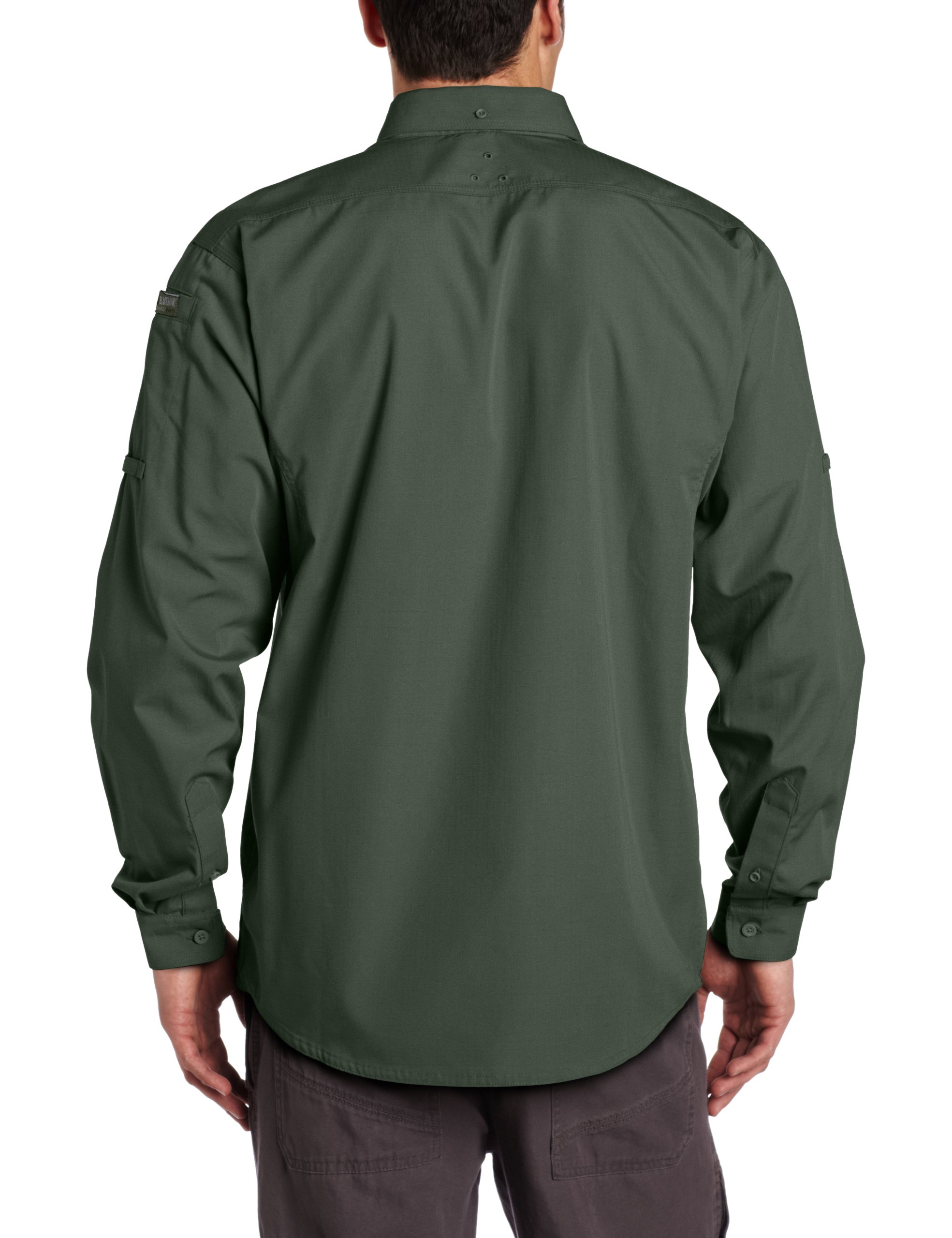 BLACKHAWK Lightweight Tactical Shirt - Long Sleeve, DWR Finish, Mesh Vents, Hidden Pockets For Hot Weather & Duty