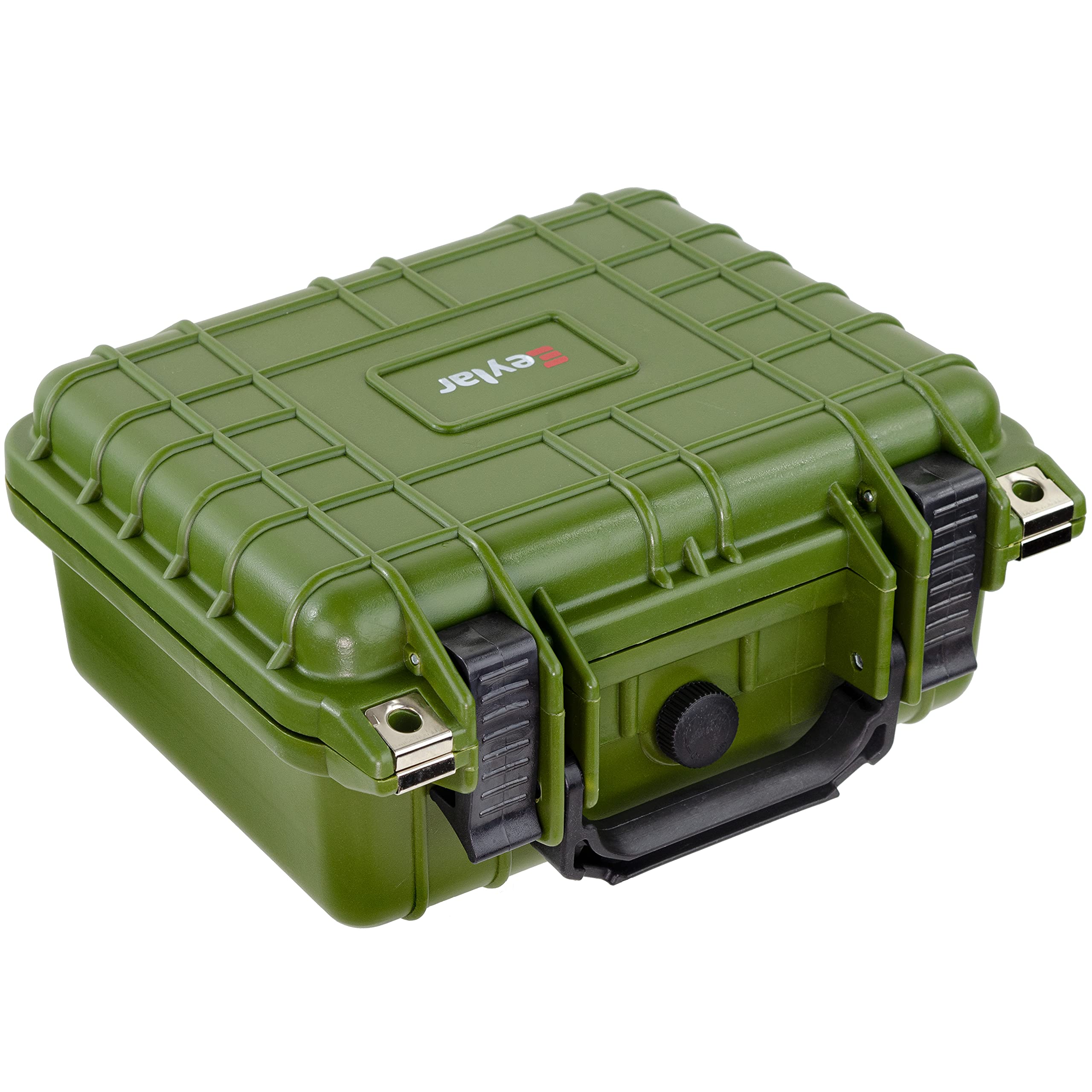 Eylar Small 10.62'' Gear, Equipment, custodia rigida per fotocamera impermeabile con schiuma standard TSA, Verde, Small 10.62", Da viaggio