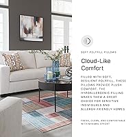 Vista 12 de Signature Design by Ashley Aviemore Coastal Sofa with 2 Accent Pillows, Beige