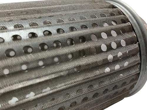 Miniatura 4 de Filtro de aire para sopladores regenerativos | Malla metálica | Conexión Hembra de 2" | Filtro para Bombas de Vacío | Filtro de aire para Sopladores