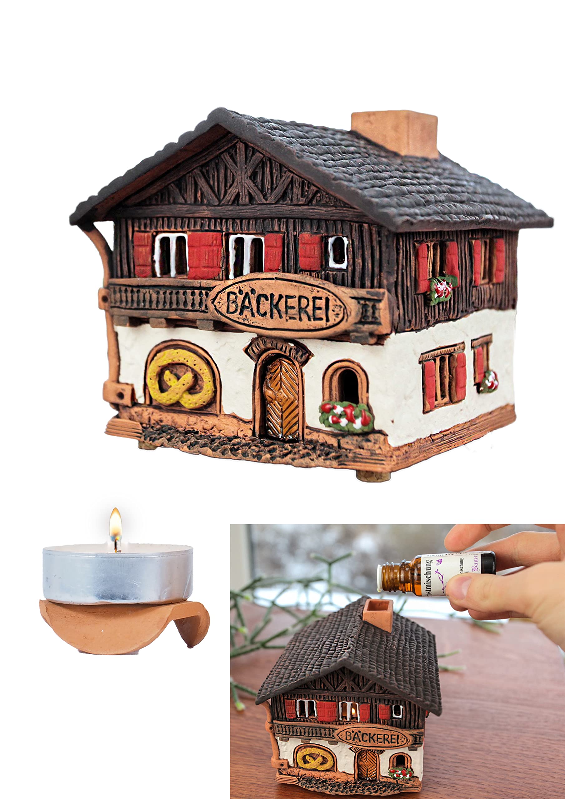 Amazon.com: Midene Ceramic Houses and Villages Collection